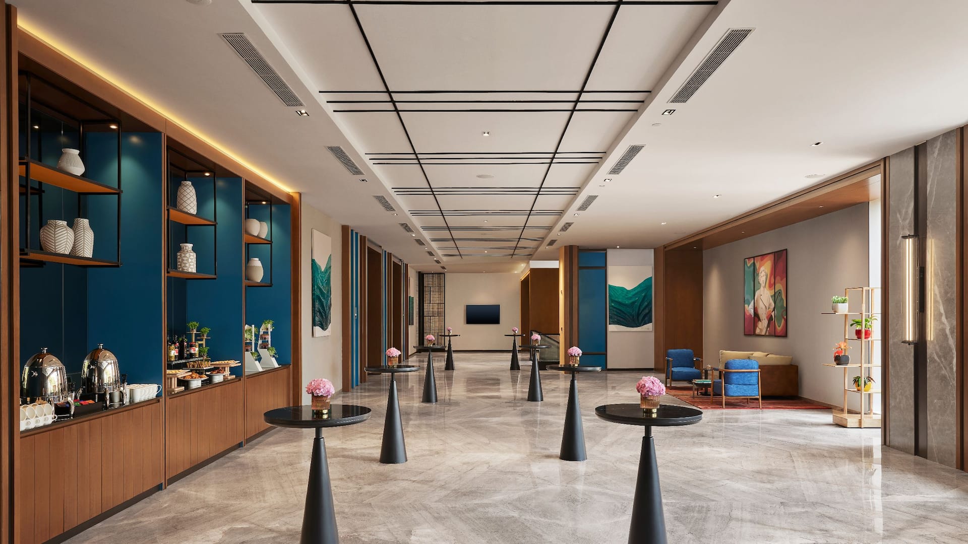 1 of 4 Hyatt Centric Hebbal Bengaluru Ballroom Prefunction