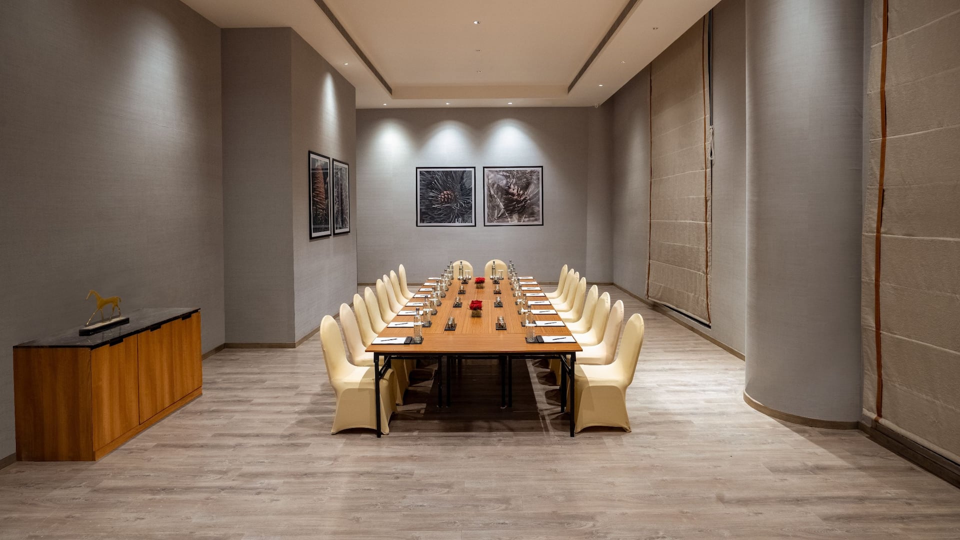 1 of 1 Hyatt Regency Dehradun Resort and Spa Studio Three Boardroom Setup Wide