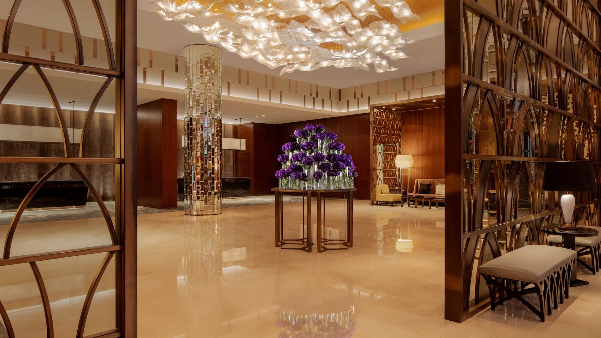 Hyatt Regency Riyadh Olaya Lobby Hospitality