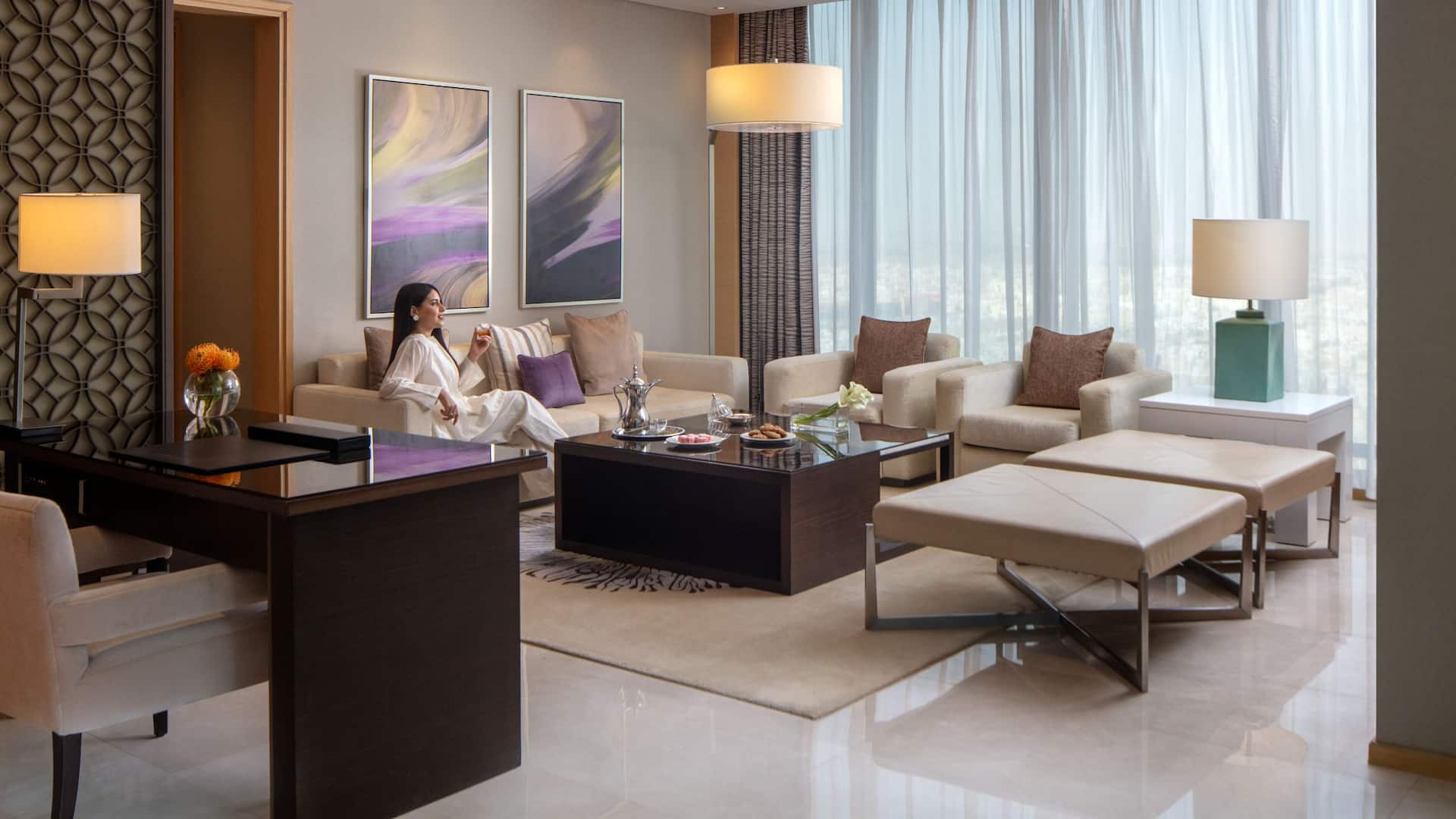 7 من 7 Hyatt Regency Riyadh Olaya Regency Suite King City View