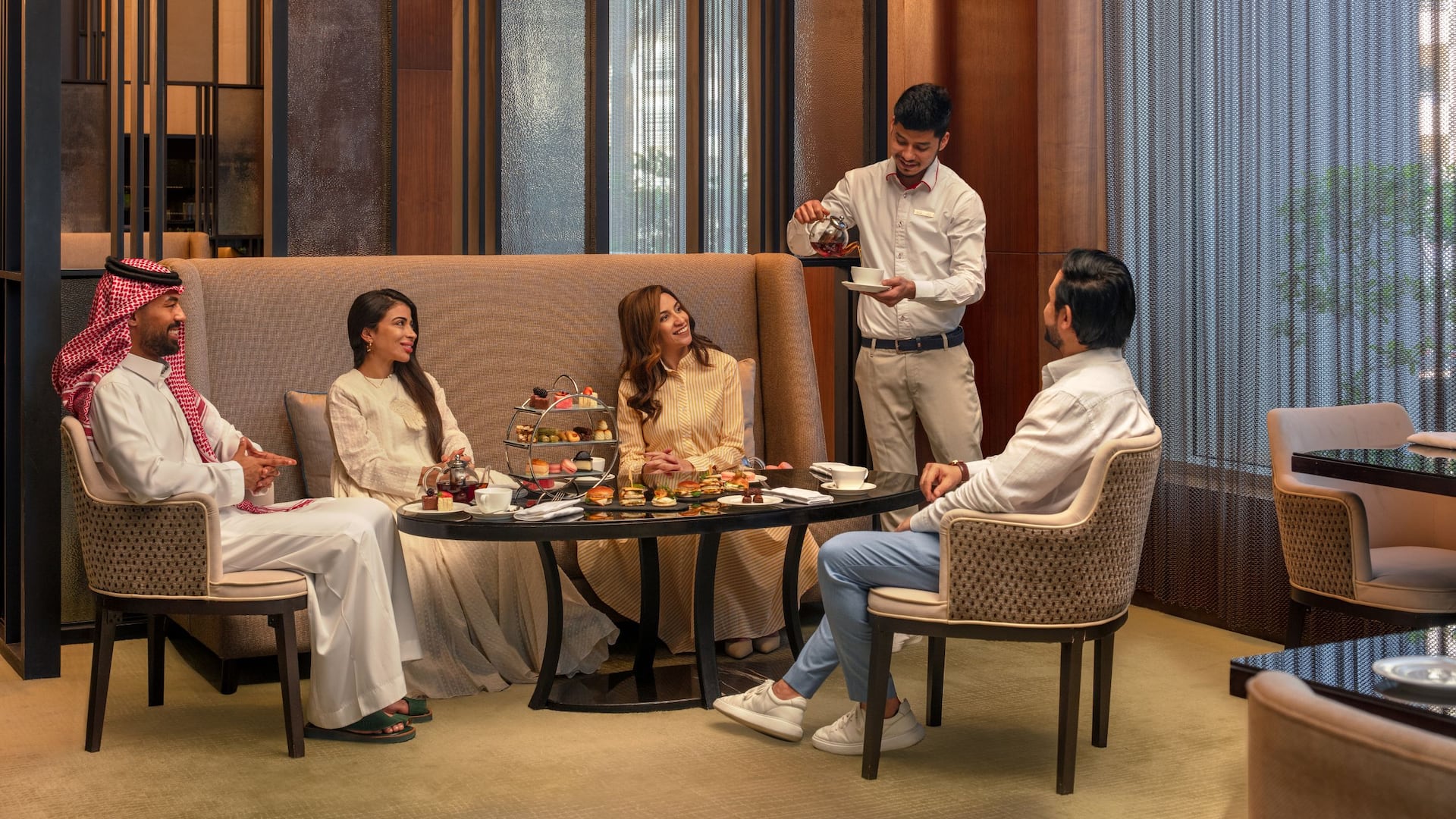 Hyatt Regency Riyadh Olaya Tea Lounge Afternoon Tea