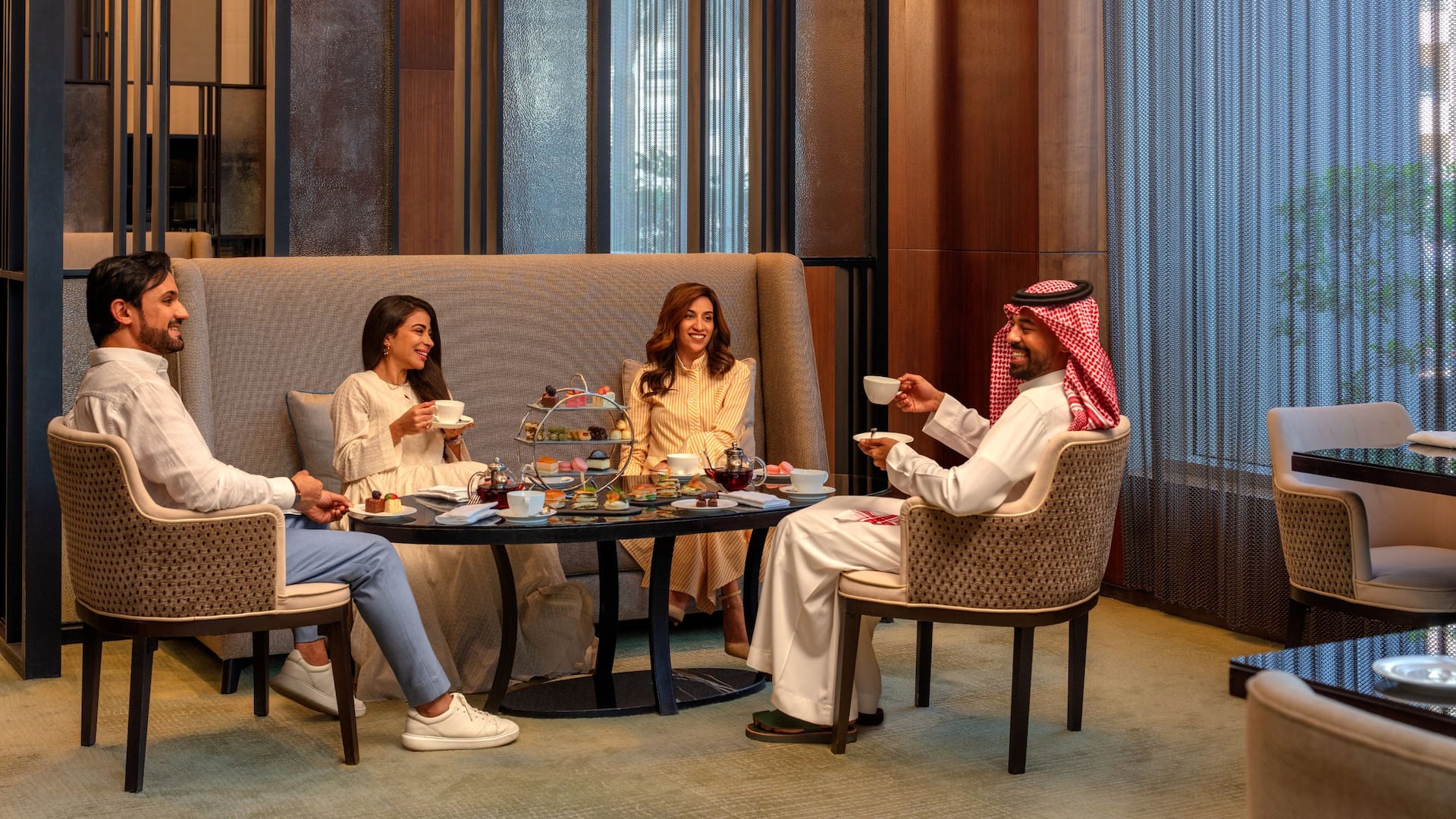 Hyatt Regency Riyadh Olaya Tea Lounge Social