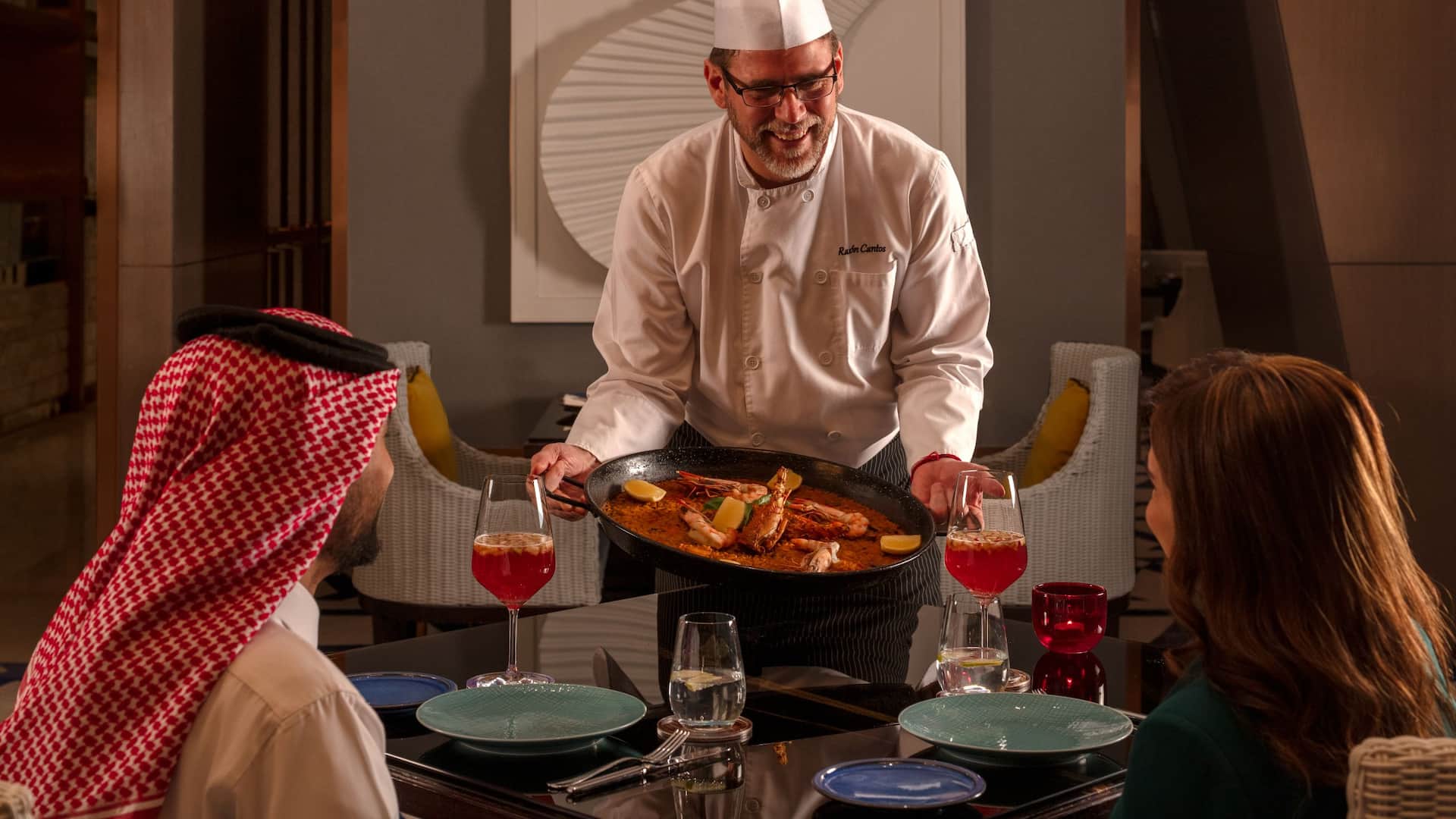 Hyatt Regency Riyadh Olaya Azure Spanish Paella