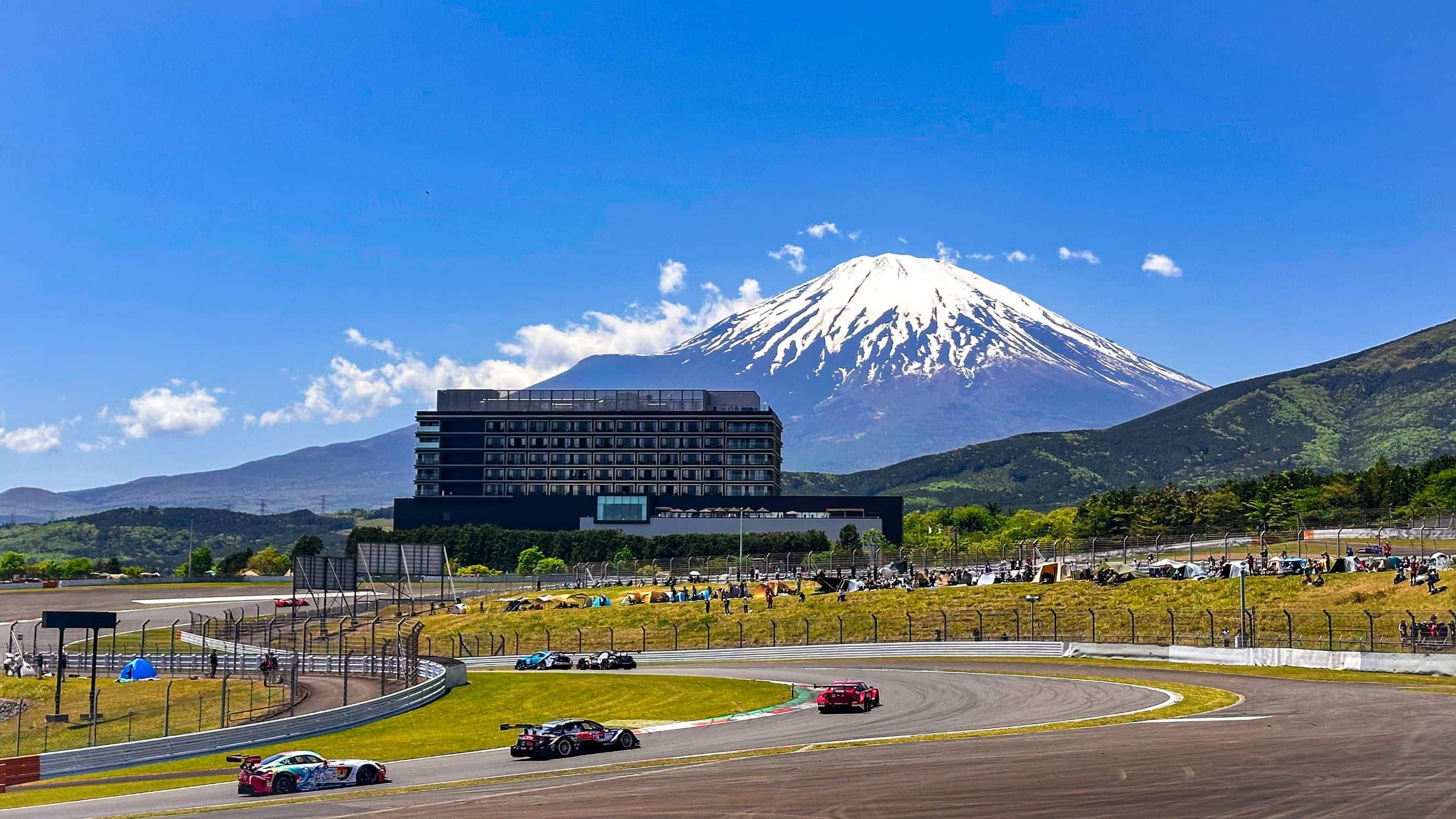 Fuji Speedway Hotel Super Gt Race 2024 Exterior Cars Corner Wide