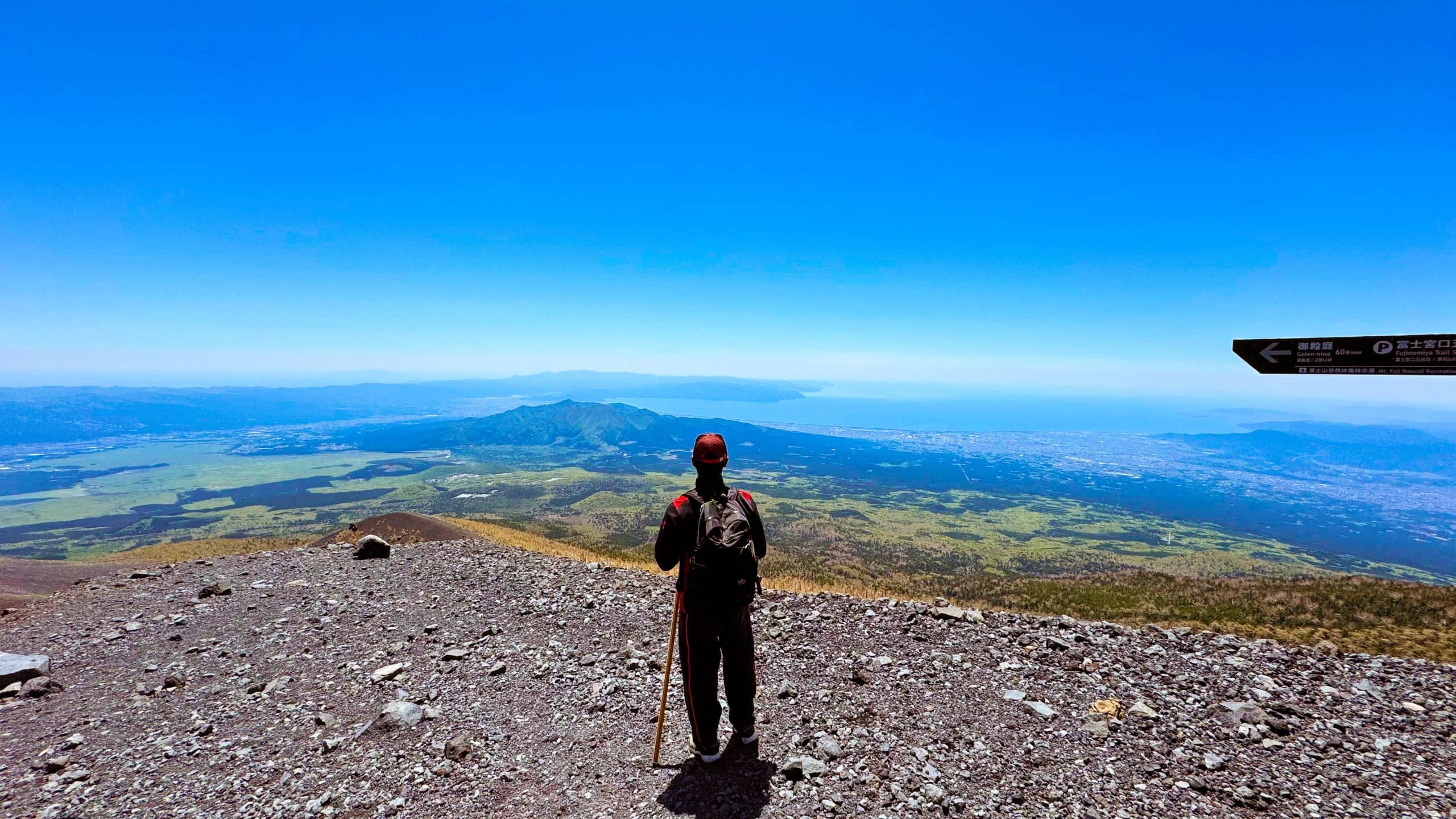 Fuji Speedway Hotel Mount Fuji Hiking Spring Hoei Crater Rim Man