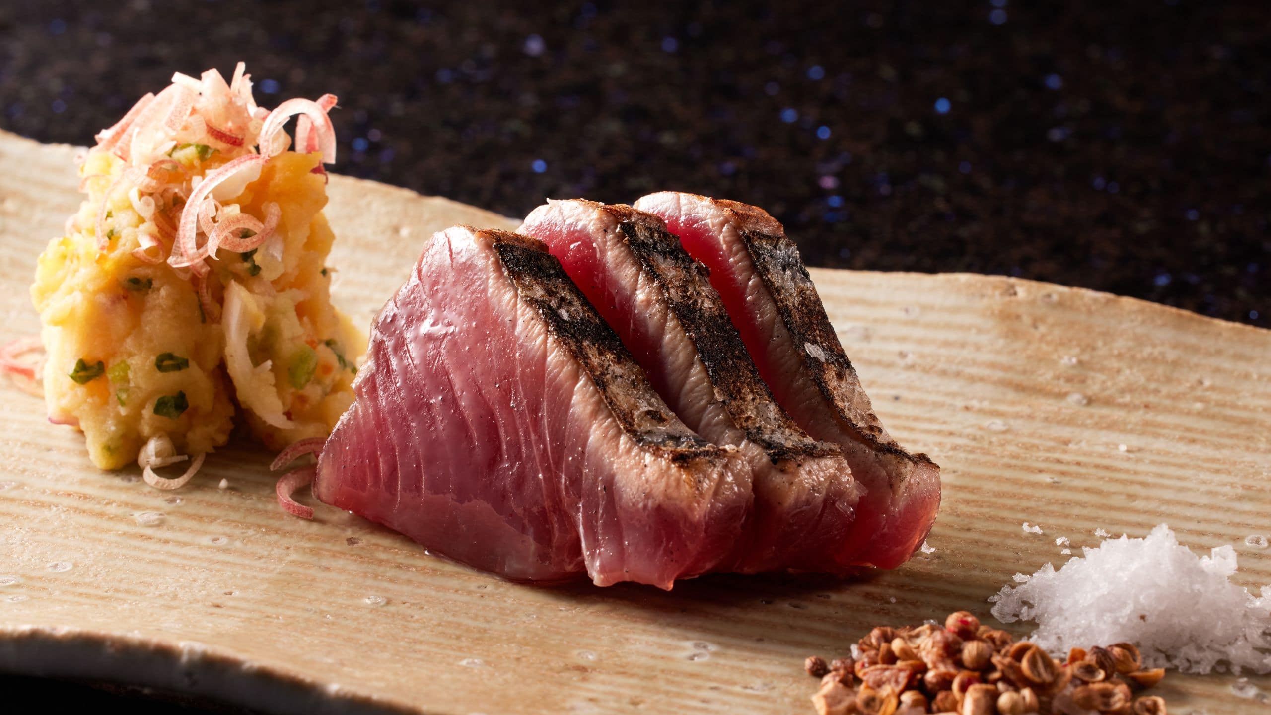Fuji Speedway Hotel Robata Oyama Charcoal Seared Bonito Plate