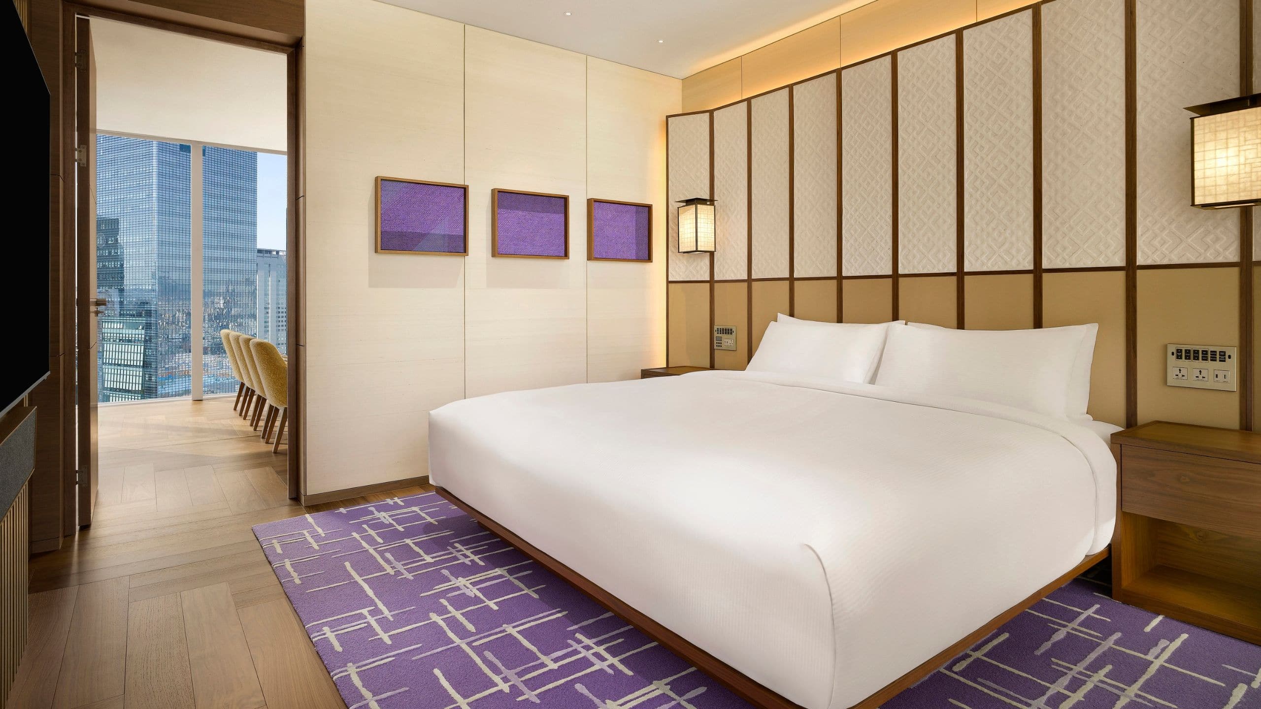 4/5 Park Hyatt Seoul Diplomatic Suite Bedroom