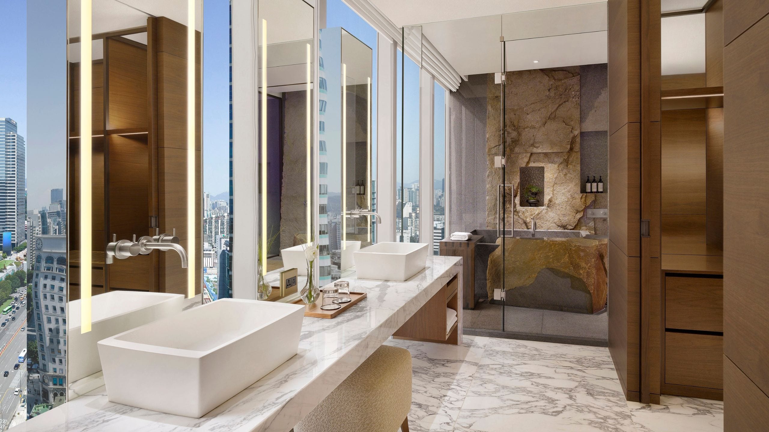 7/8 Park Hyatt Seoul Presidential Suite Bathroom