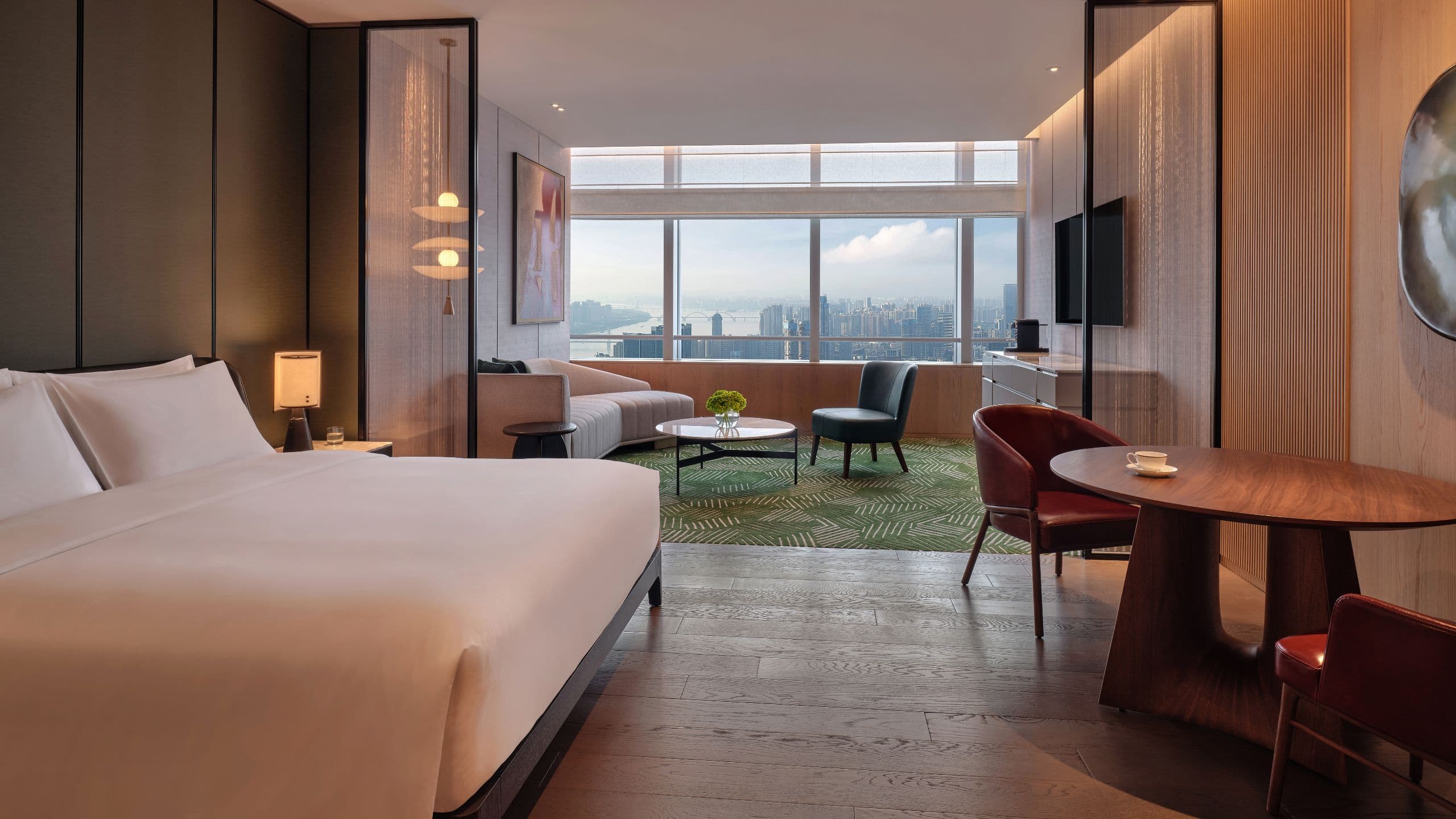 1/2 Park Hyatt Changsha King Bed With River View Deluxe