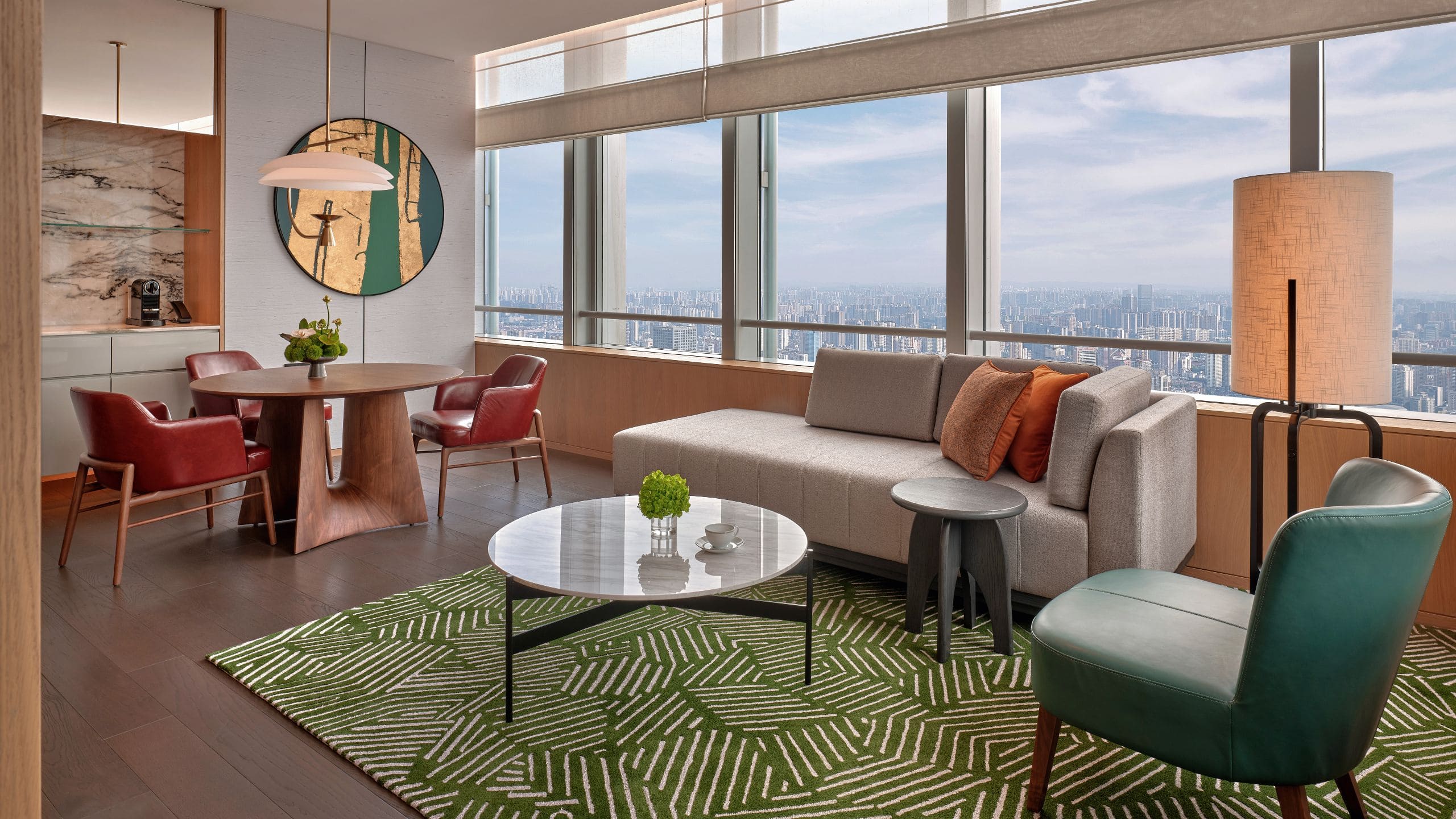 Park Hyatt Changsha Park Suite Living Room