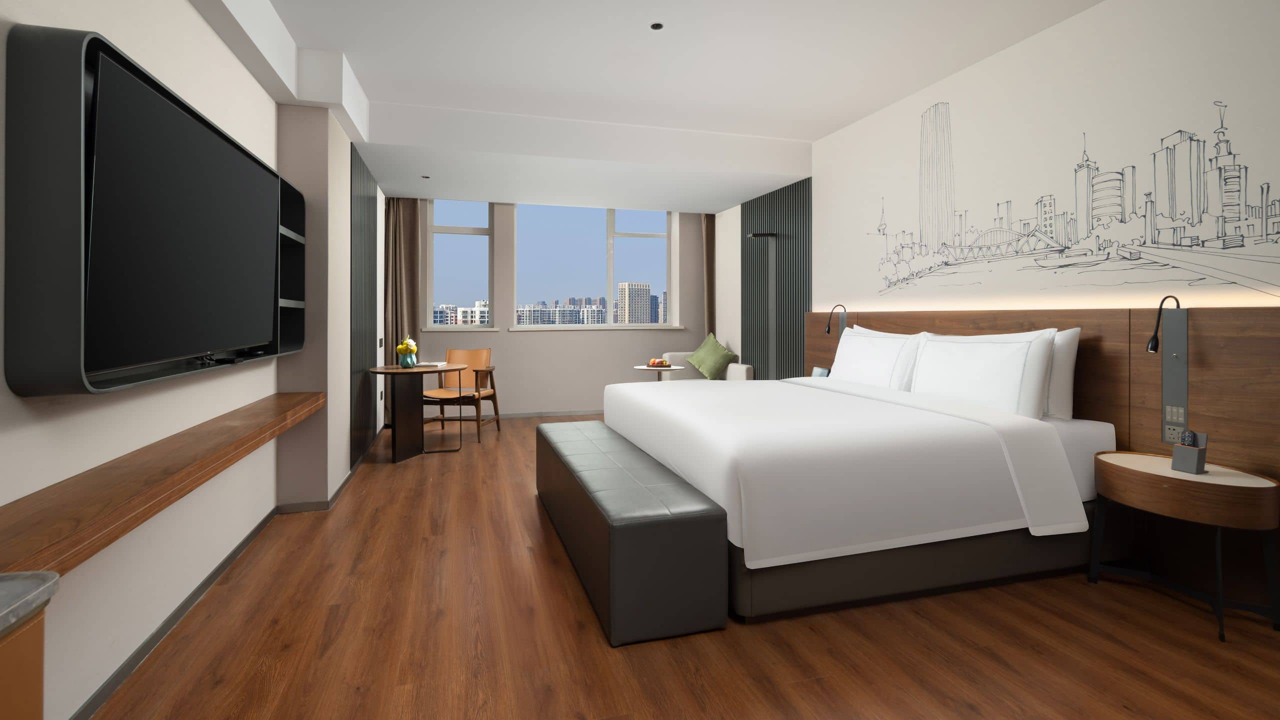 UrCove Tianjin West Railway Station Executive King Room