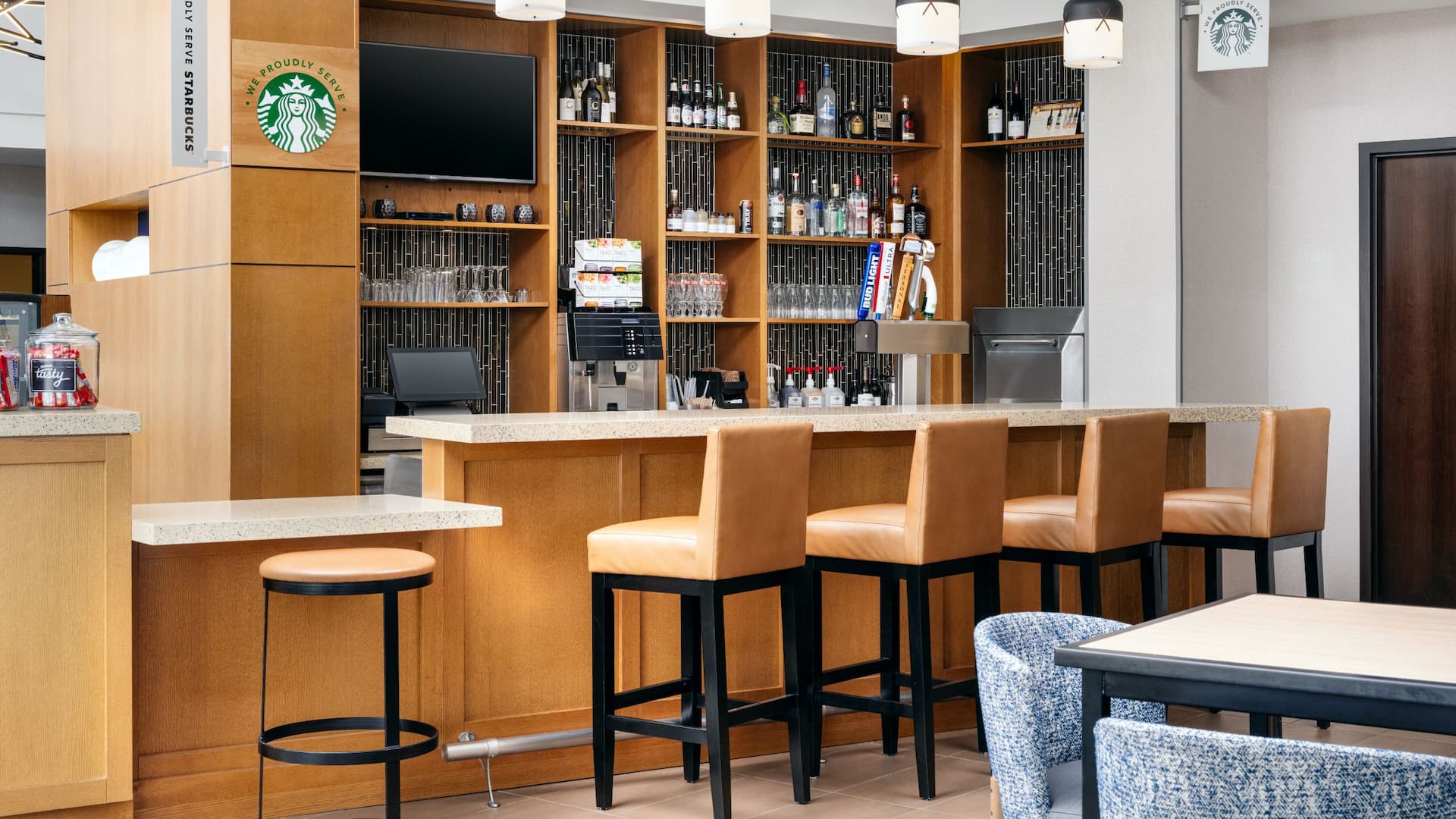 2 of 3 Hyatt Place Canton Bar Seating