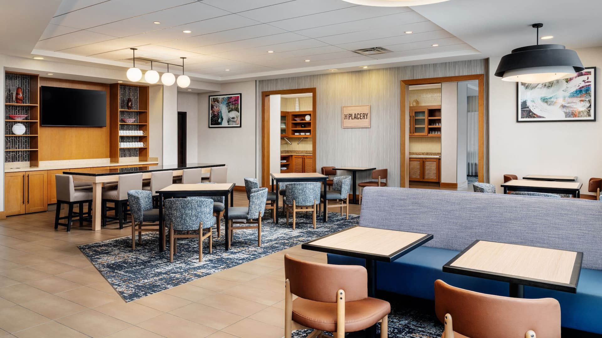 2 of 2 Hyatt Place Canton Breakfast Area Seating