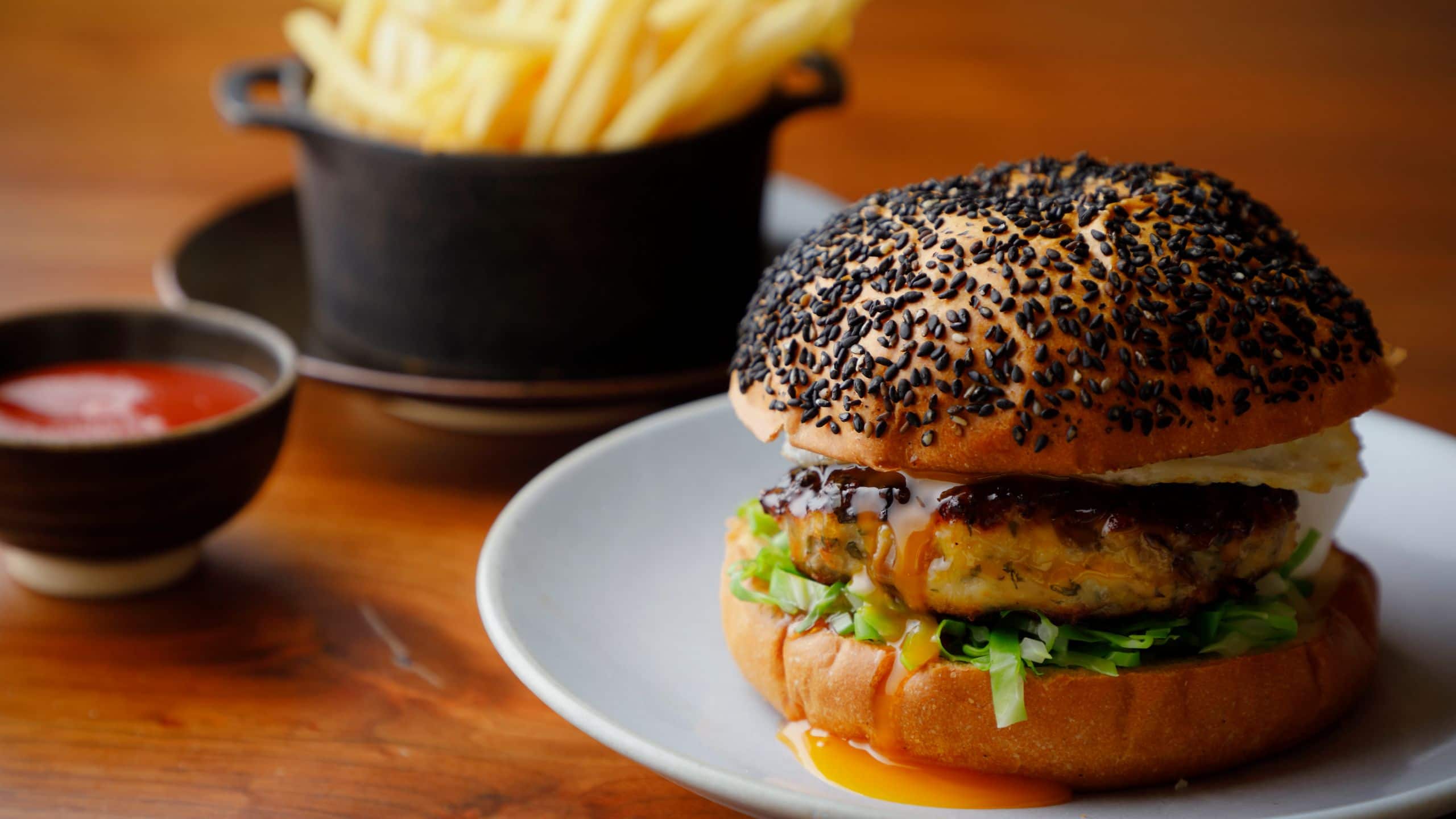 Park Hyatt Kyoto Chicken Burger