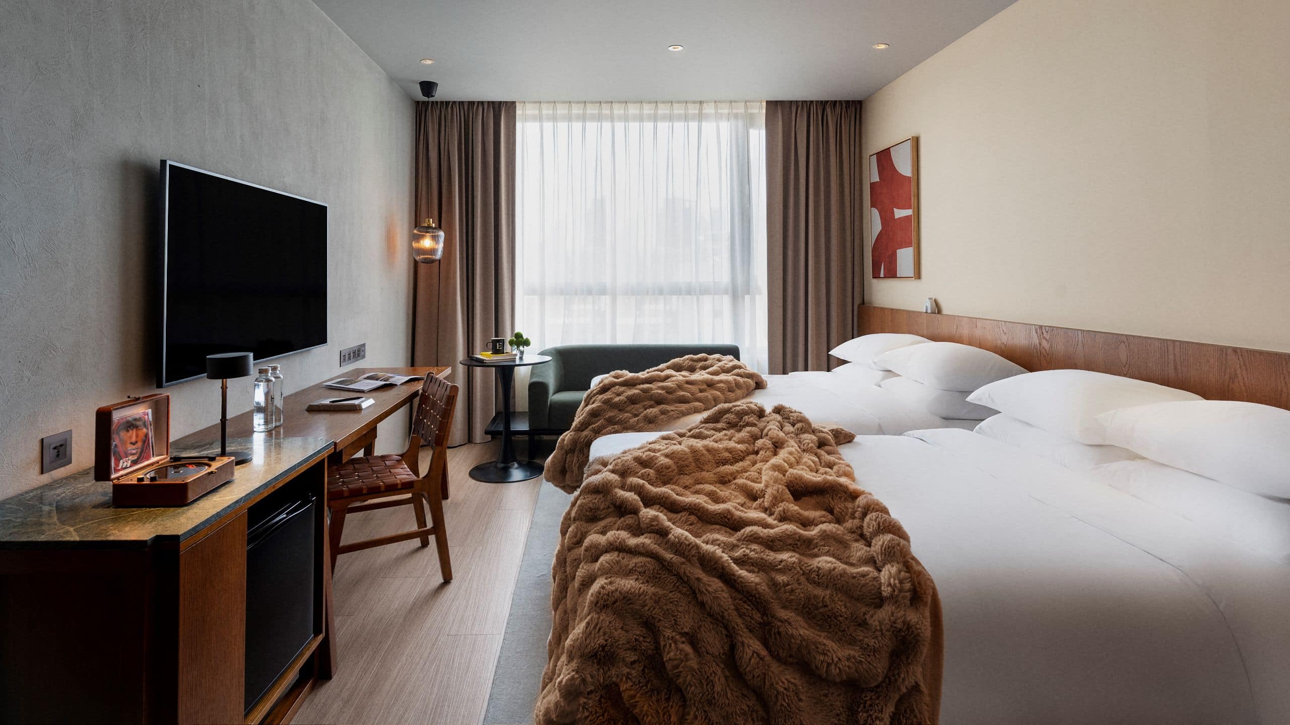 EPISODE Daan Taipei Two Double Beds