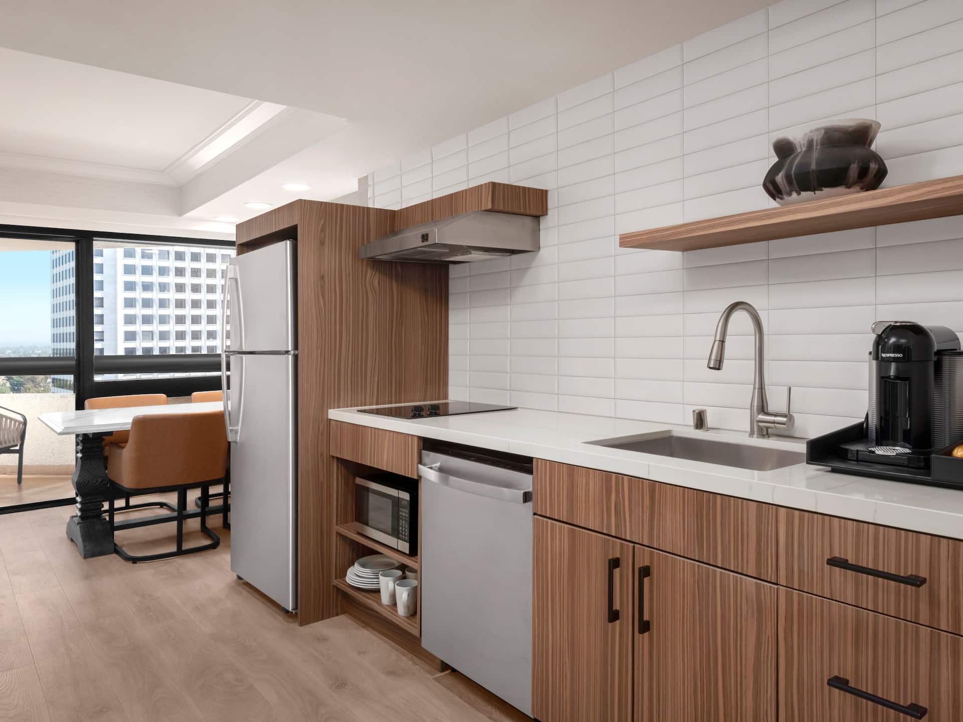 Hyatt Regency Irvine Extend Stay Suite Kitchen