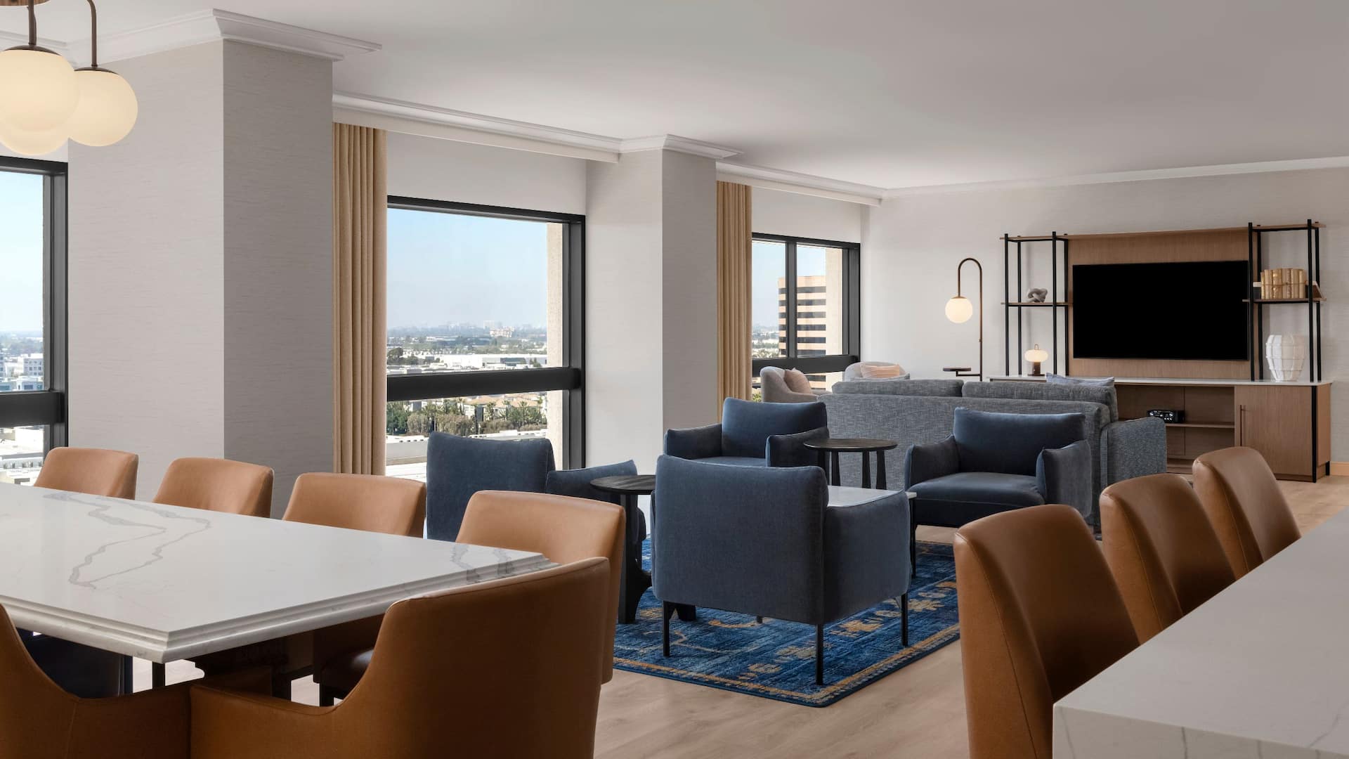 Hyatt Regency Irvine Penthouse Living Area