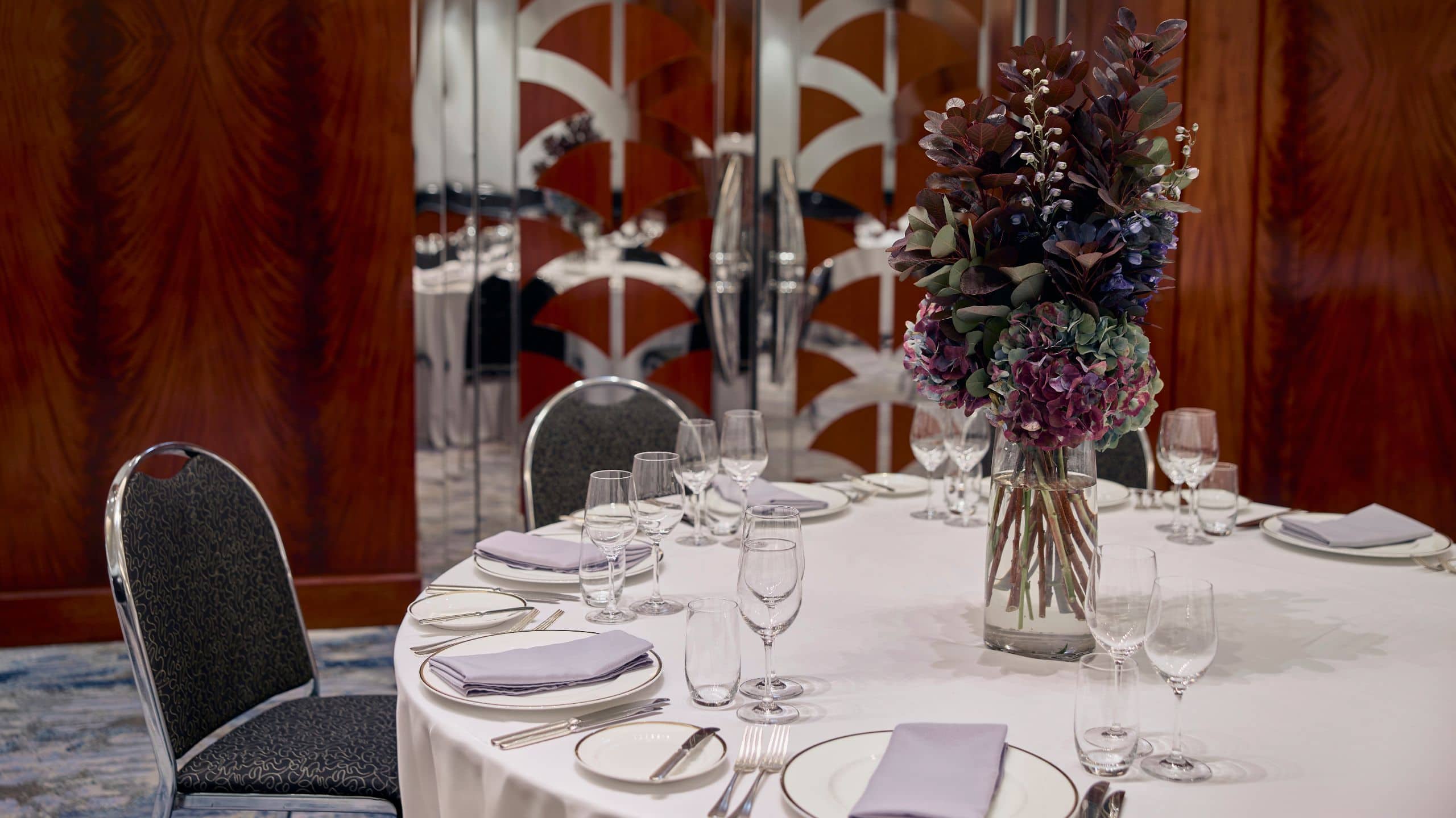 Park Hyatt Melbourne Melph Fairmont Event Table Setup