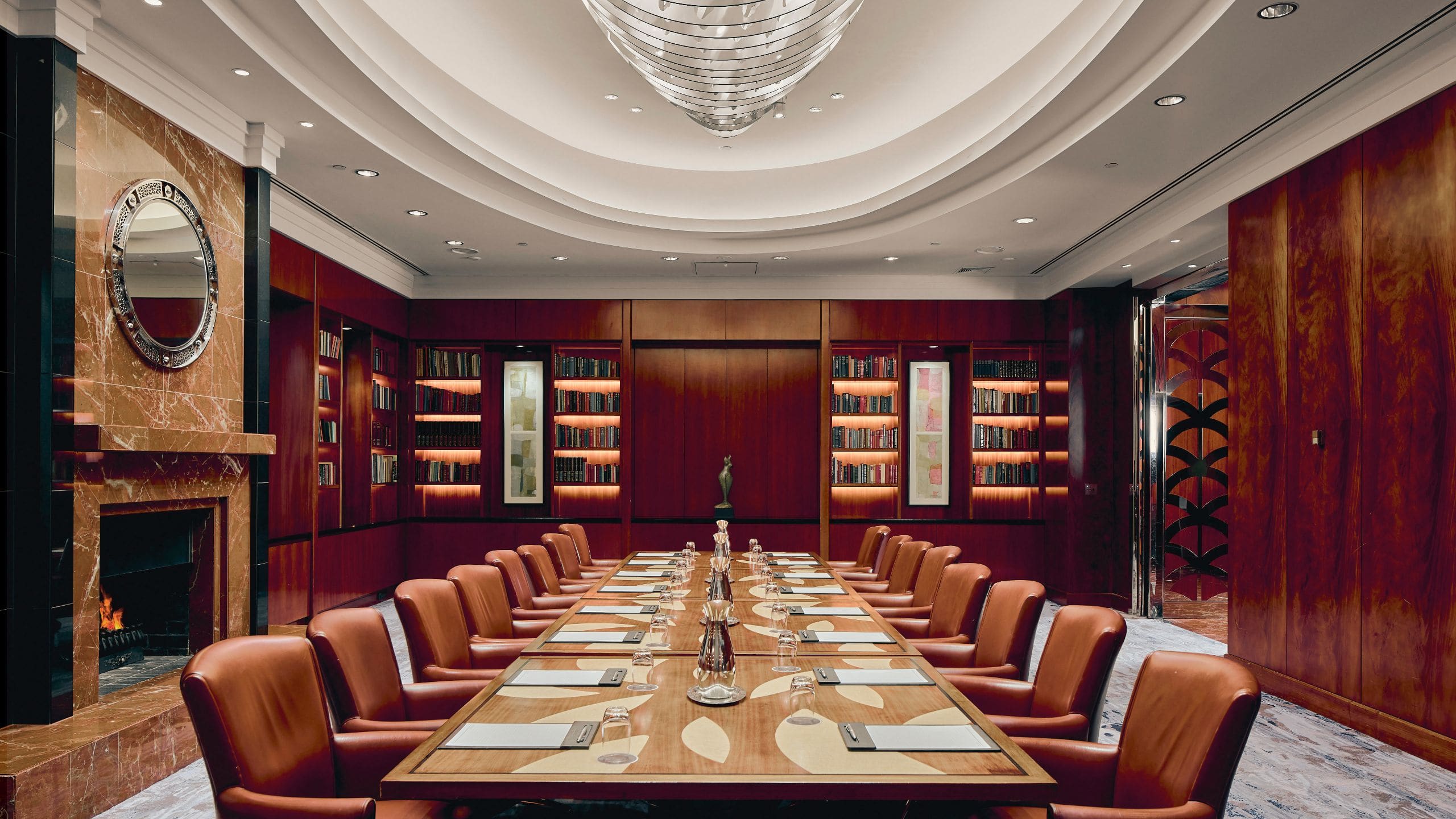第 1，共 4 Park Hyatt Melbourne Library Books Boardroom Event