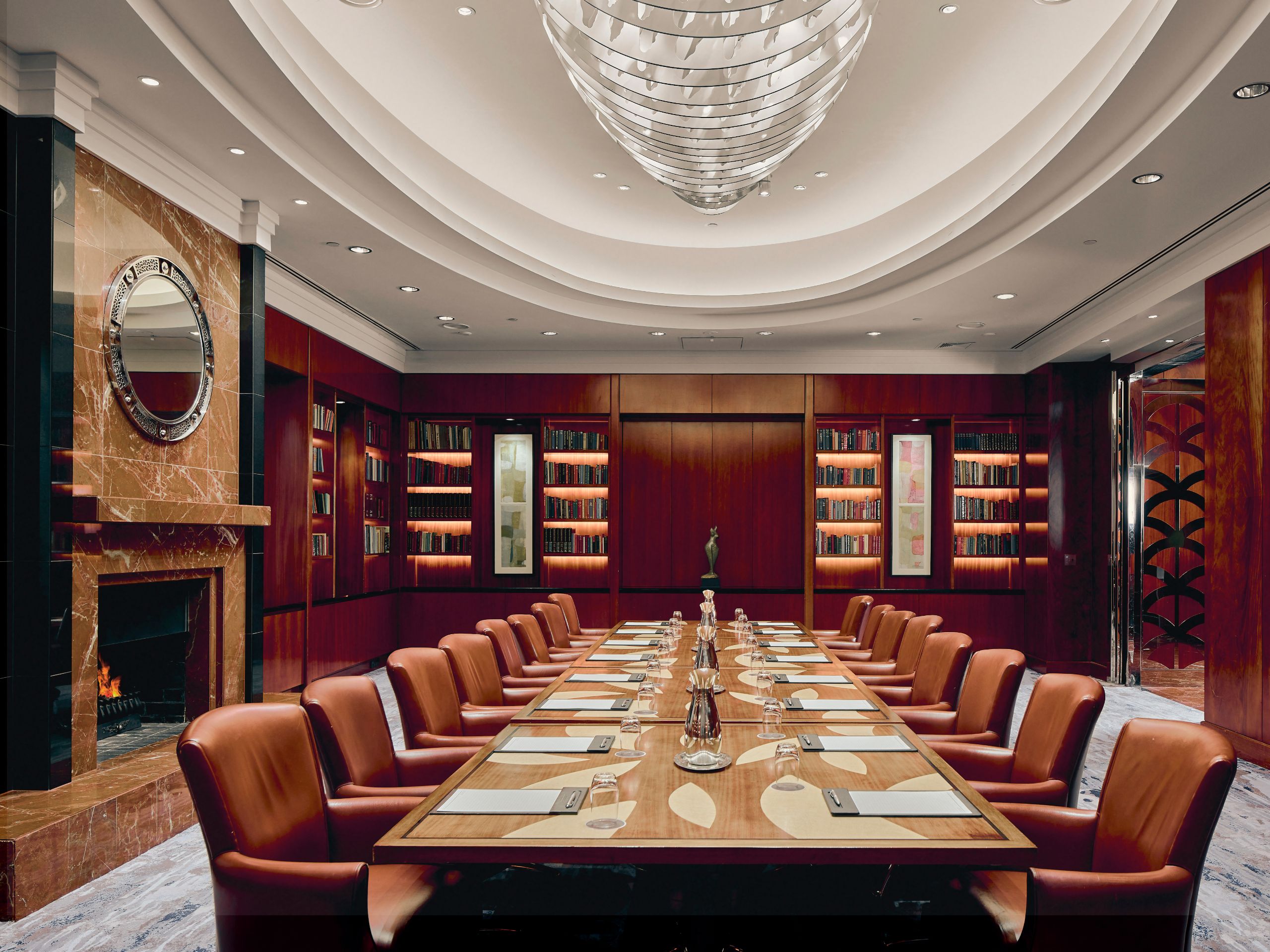 Park Hyatt Melbourne Library Books Boardroom Event