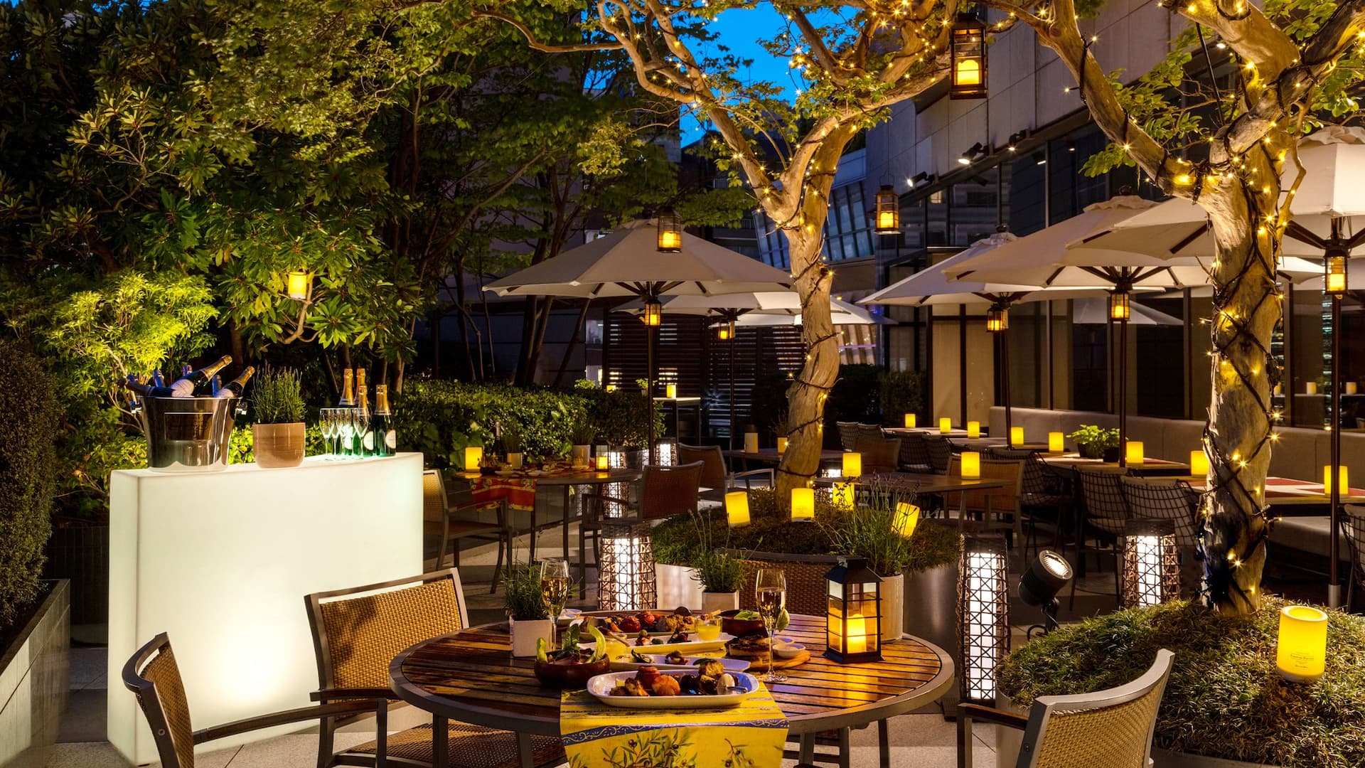 Grand Hyatt Tokyo The French Kitchen Summer Terrace