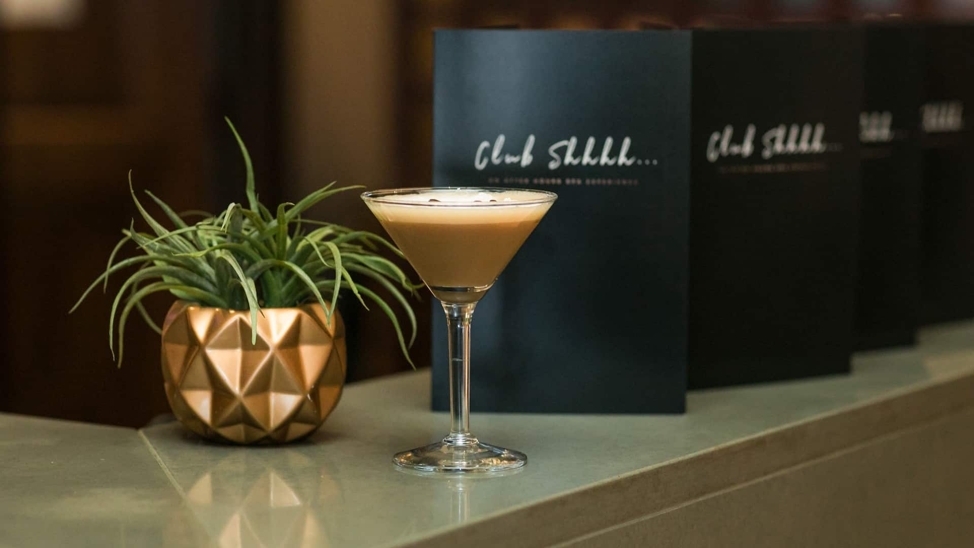 Hyatt Regency Lake Tahoe Resort, Spa and Casino Spa Club Shhhh Cocktail Wide