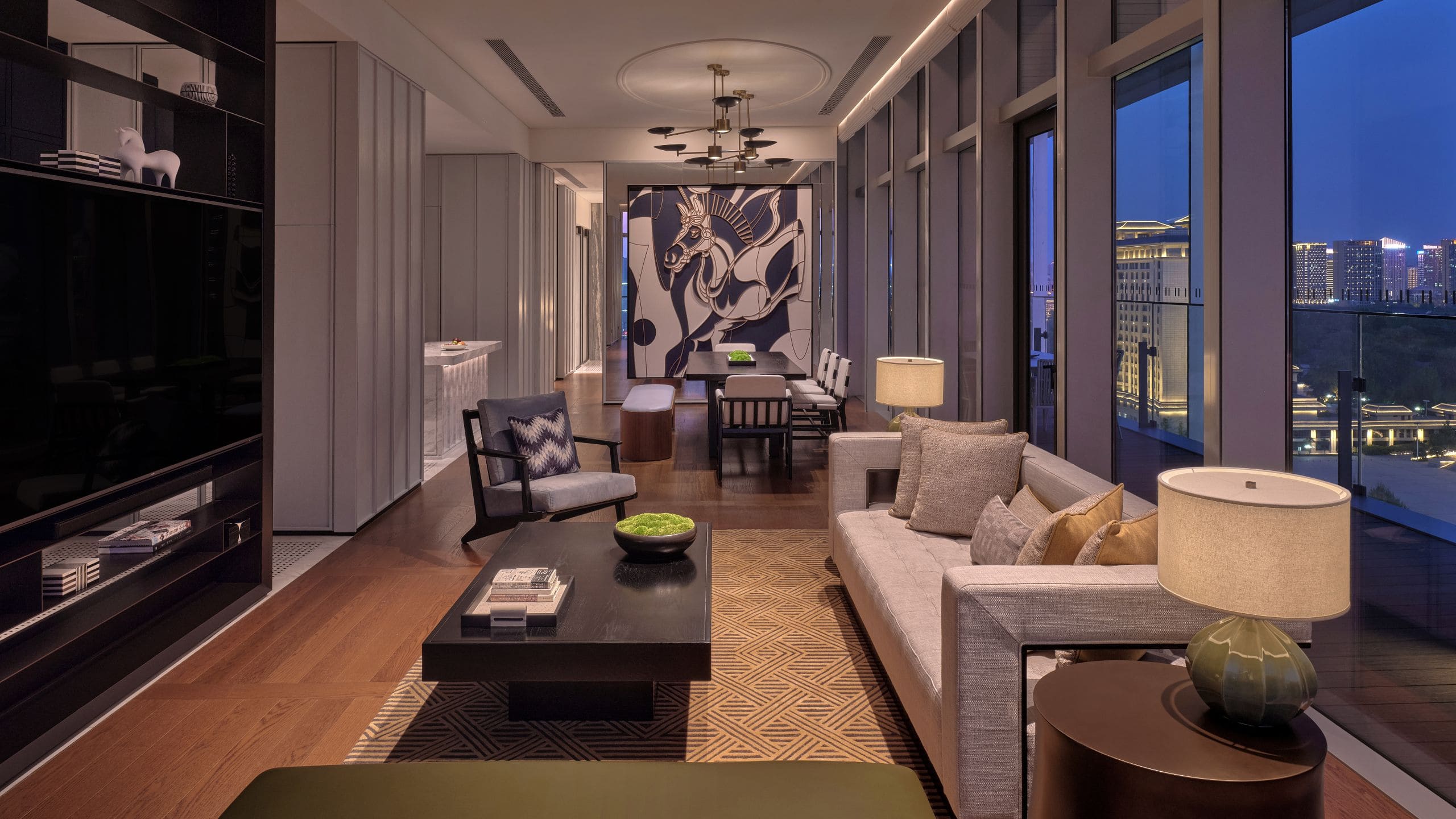 1 из 4 Hyatt Centric Gaoxin Xi’an Executive Suite Living Room