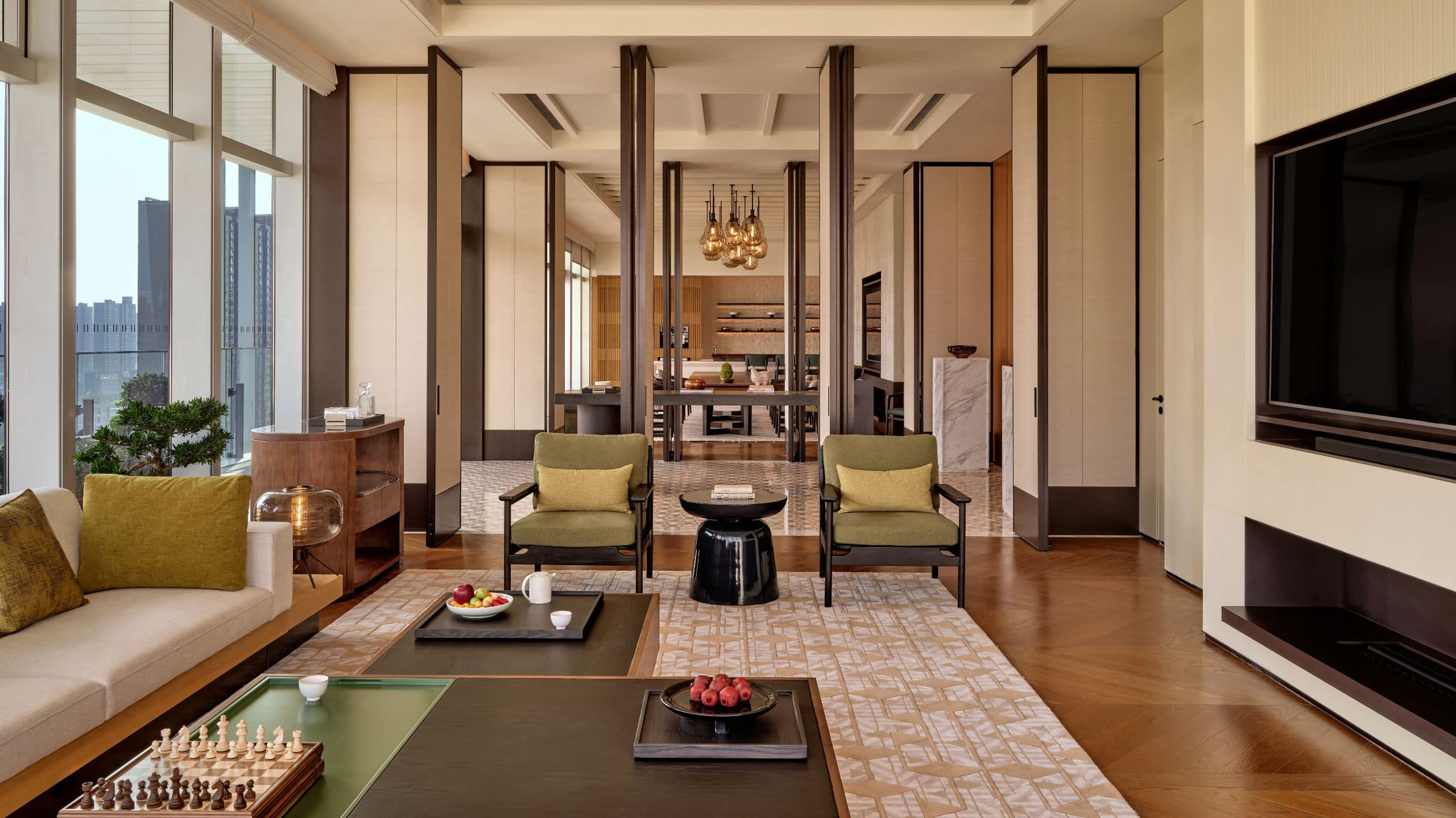 Hyatt Centric Gaoxin Xi’an Hospitality Suite Living Room