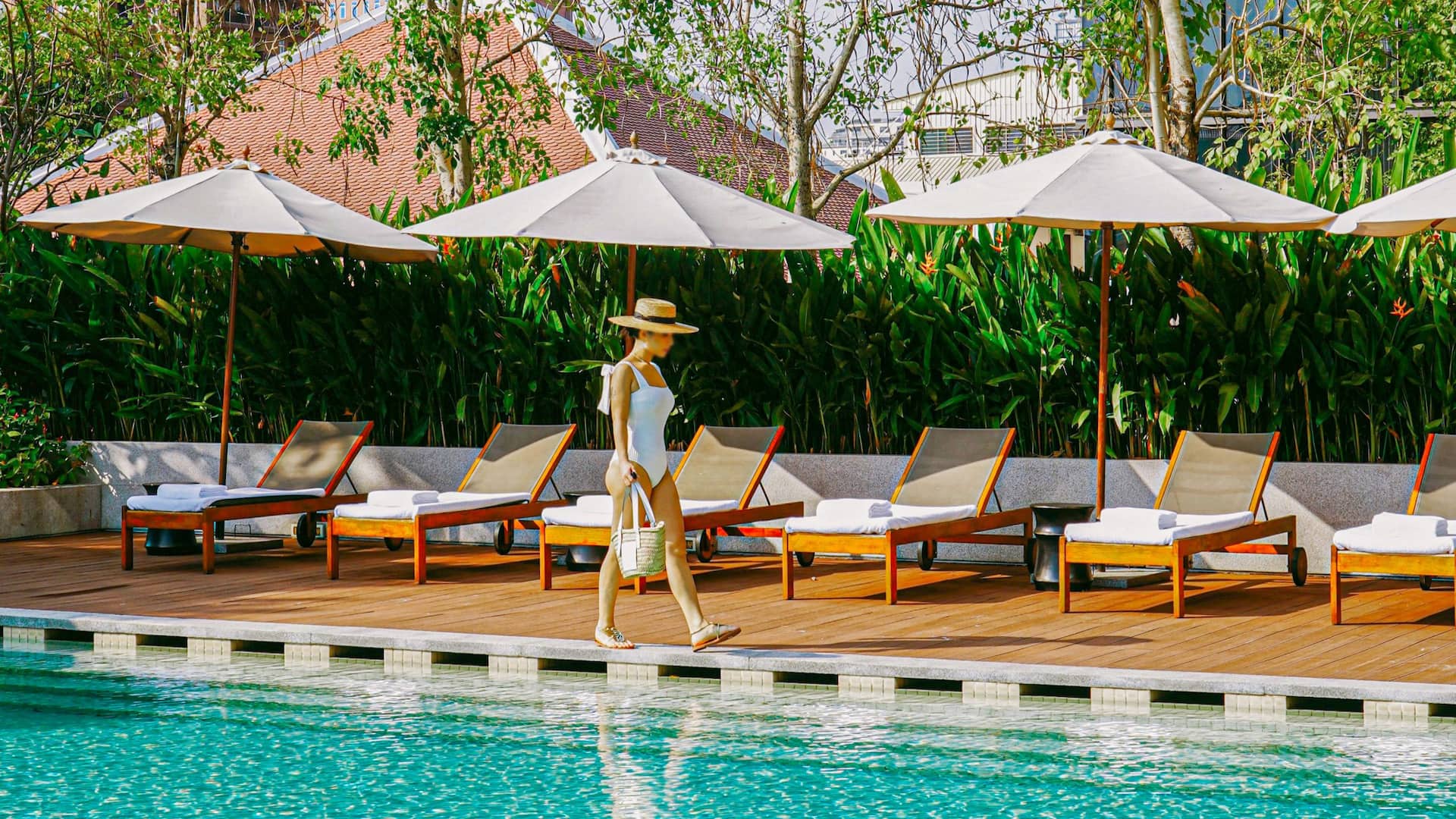 Hyatt Regency Phnom Penh Pool Guest