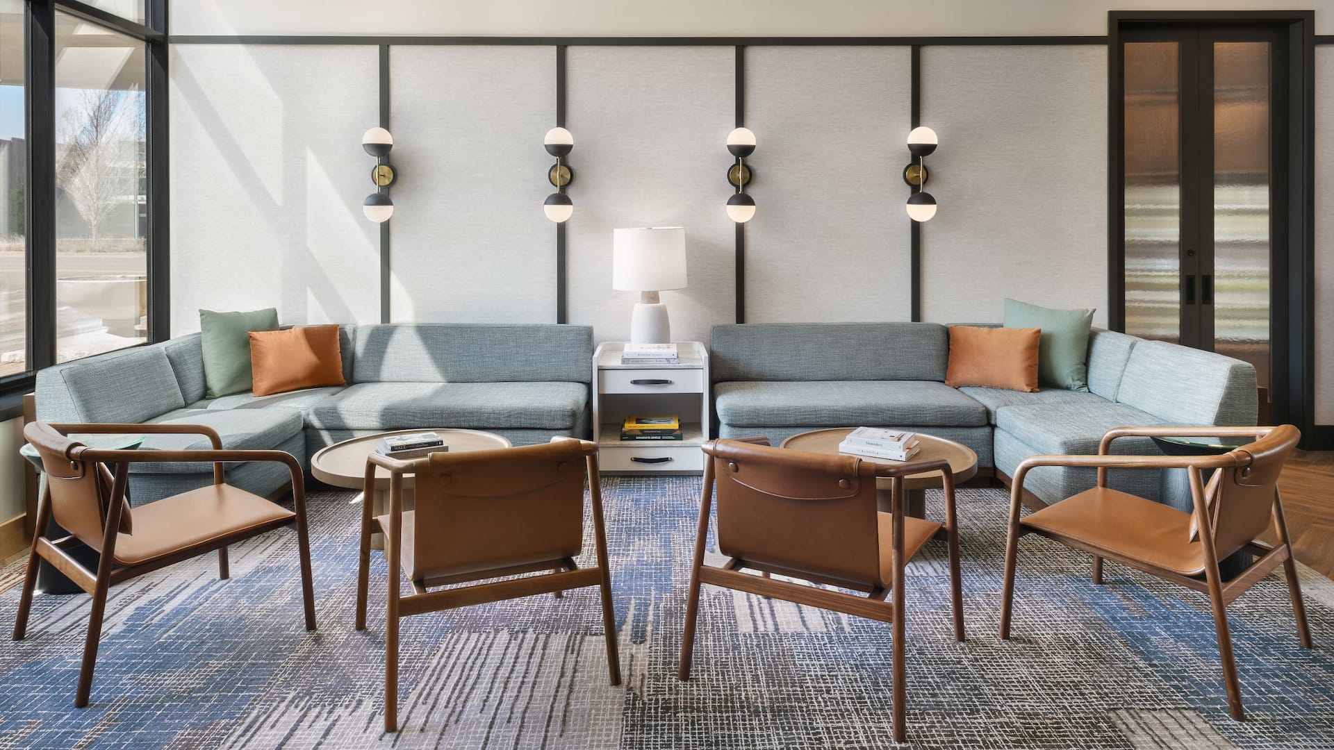 3 of 4 Hyatt Regency Coralville Hotel & Conference Center Cafe Lounge Seating