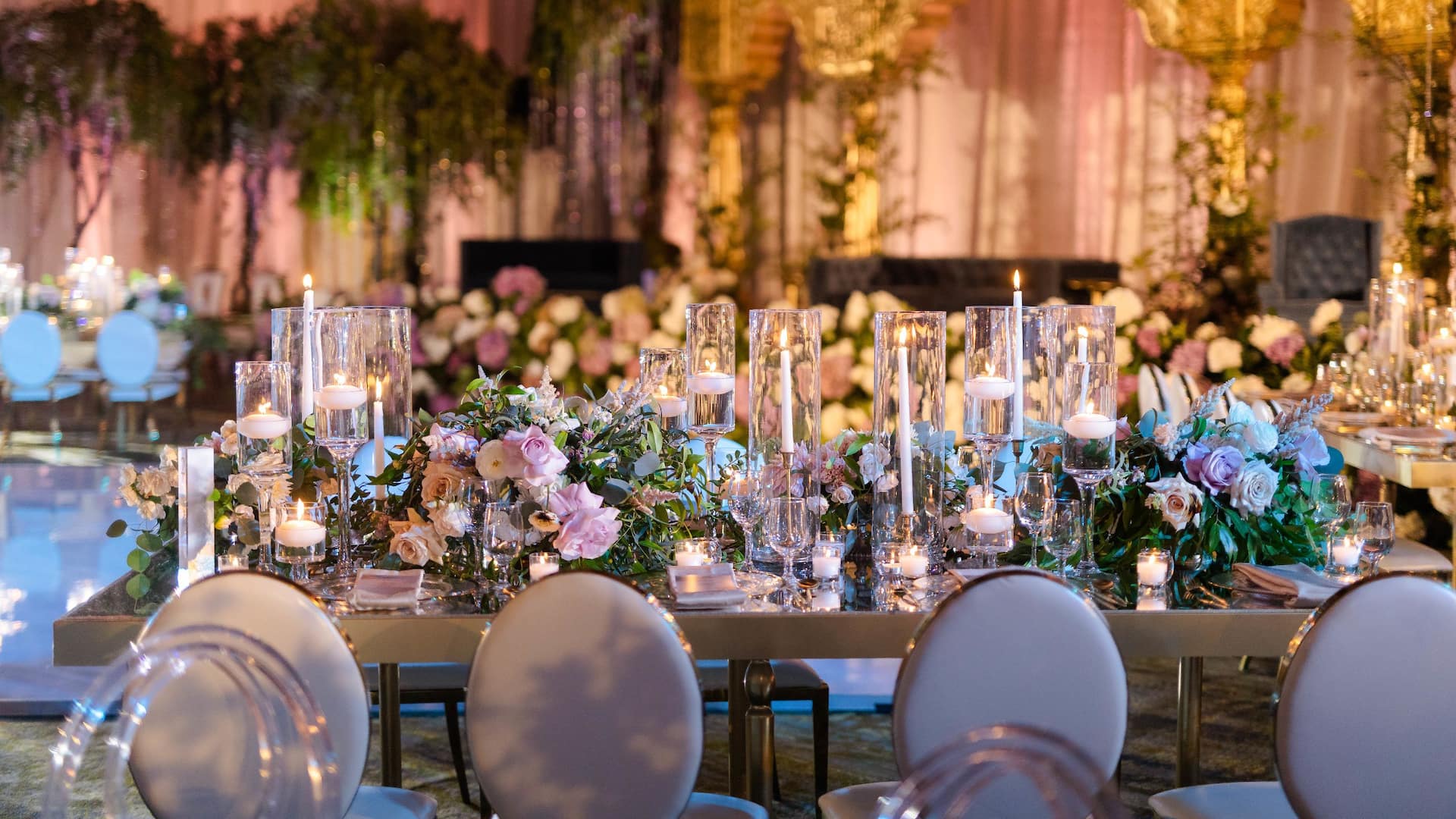 Hyatt Regency Lake Tahoe Resort, Spa and Casino Regency Ballroom Wedding Tables