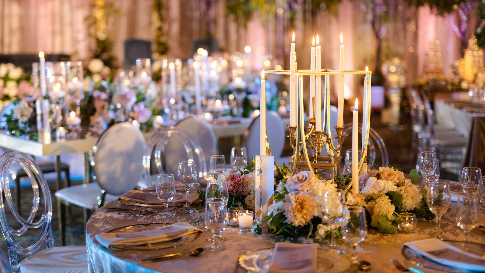 Hyatt Regency Lake Tahoe Resort, Spa and Casino Weddings Regency Ballroom Tablescape