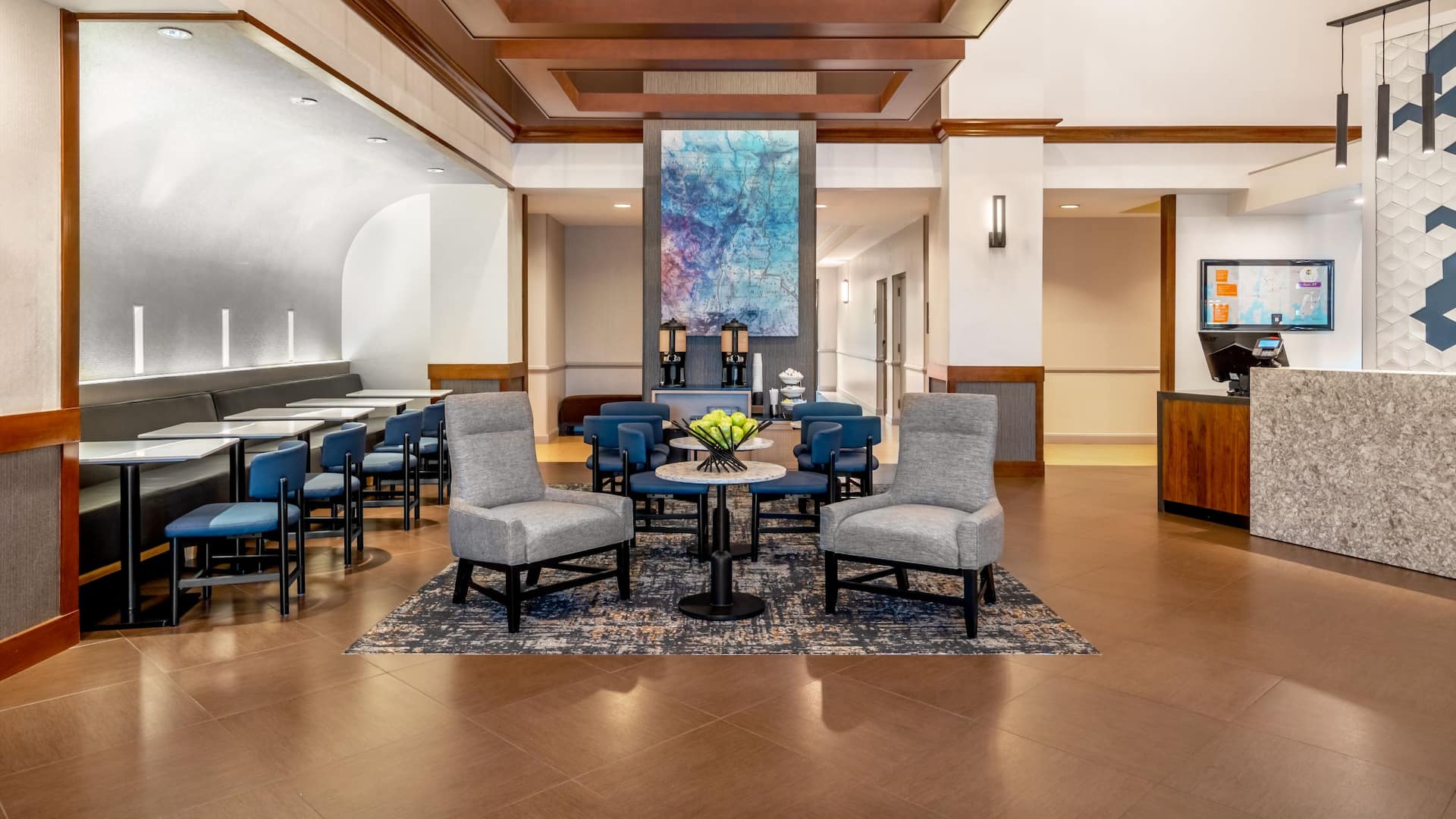 Hyatt Place Mystic Lobby