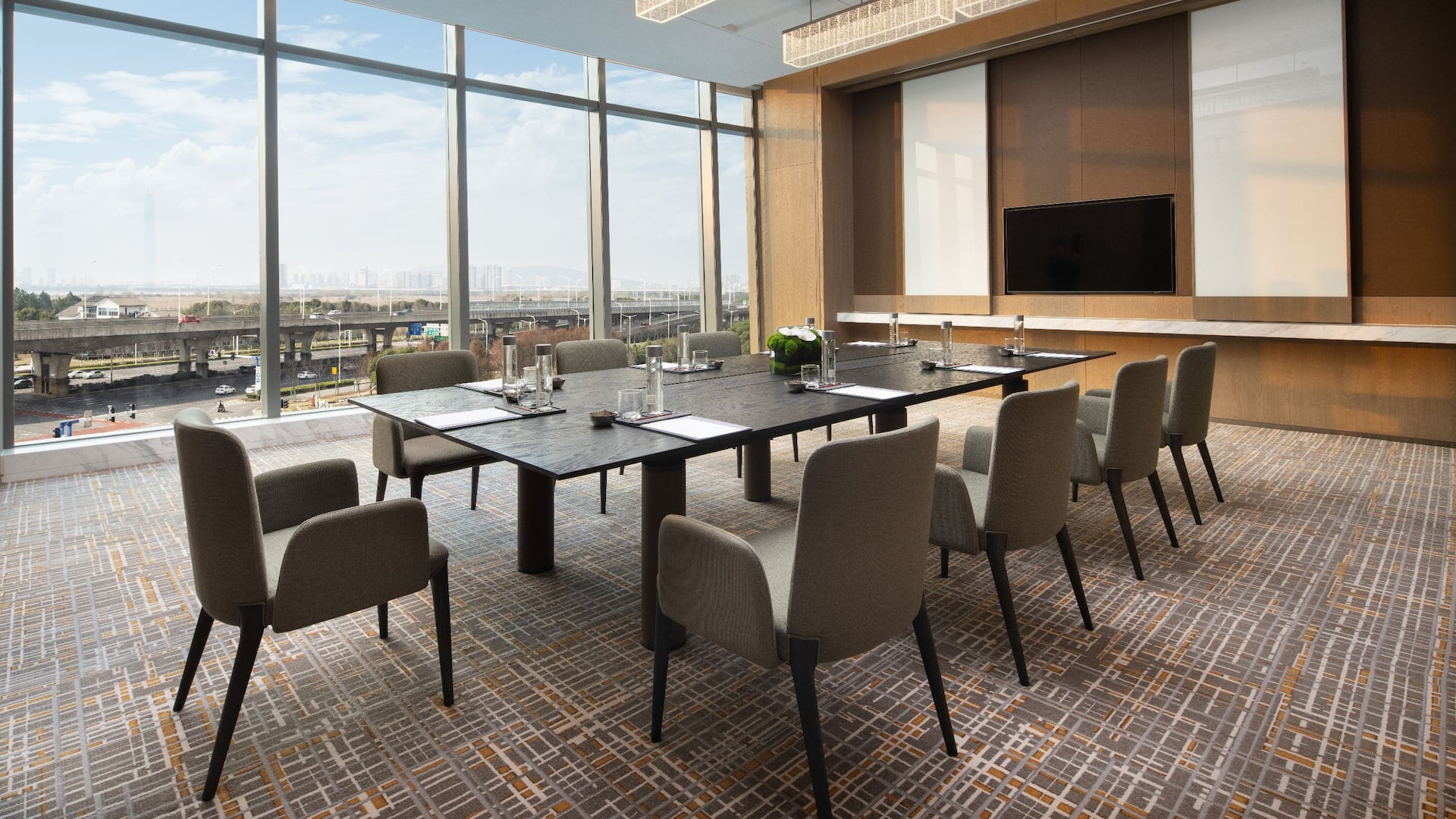第 1，共 1 Hyatt Regency Changshu Kuncheng Lake Function Room Board Room