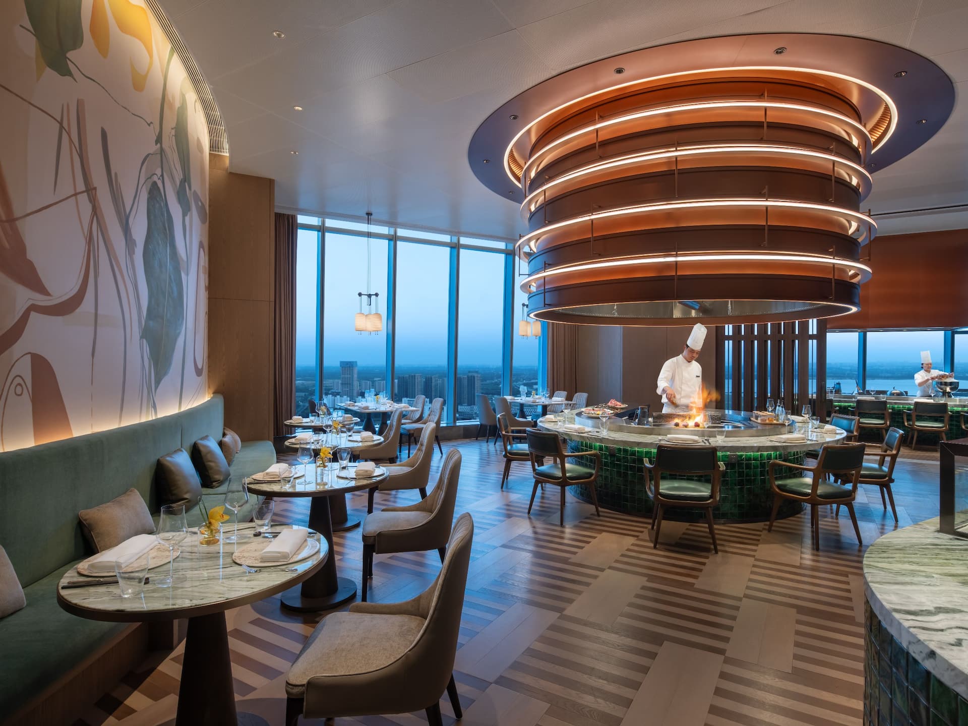 Hyatt Regency Changshu Kuncheng Lake Restaurant Yinxiu 36 Dining Hall