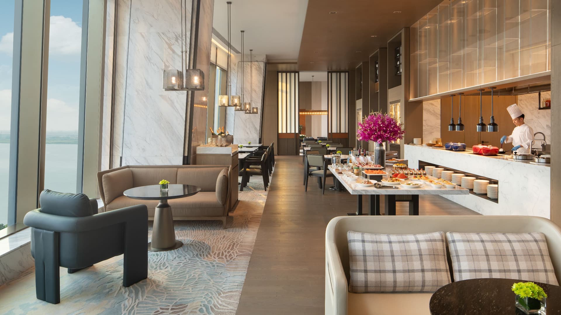 Hyatt Regency Changshu Kuncheng Lake Regency Club Dining Hall