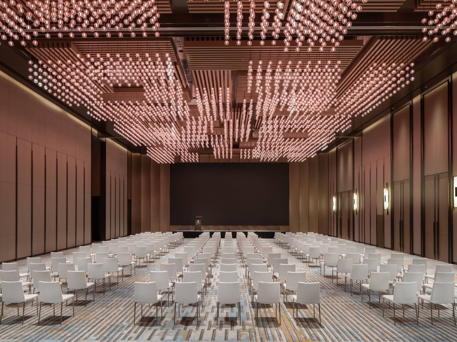Hyatt Regency Changshu Kuncheng Lake Regency Salon Theater Setup