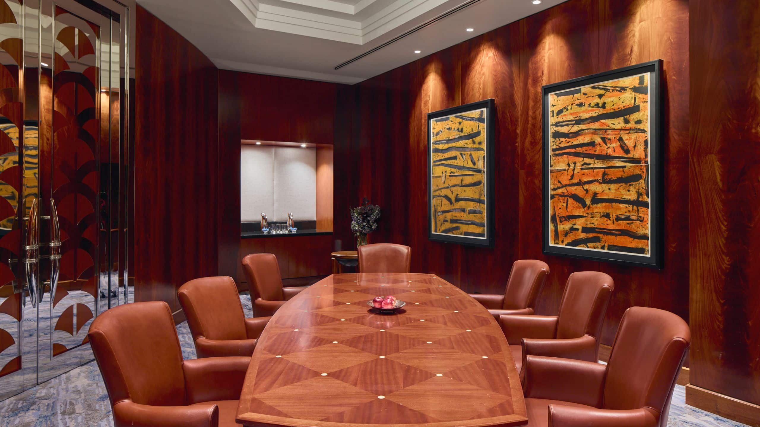 Park Hyatt Melbourne Melph Study Event Setup Boardroom