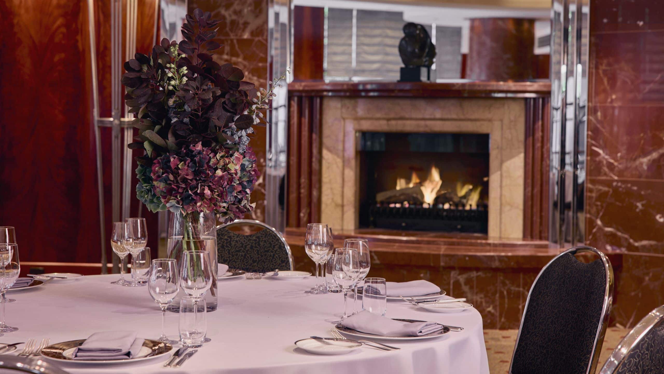 Park Hyatt Melbourne Trilogy Fireplace