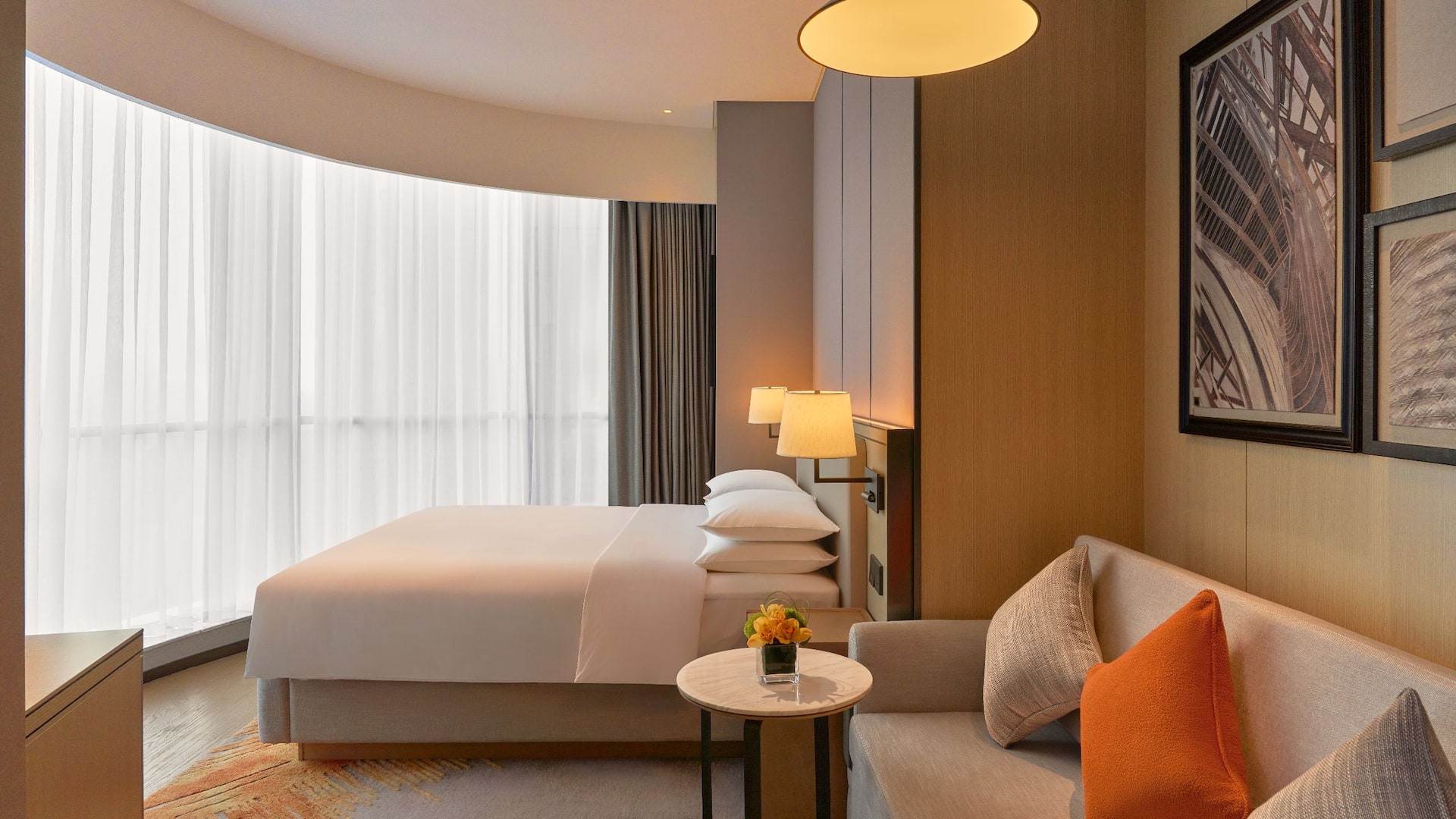 第 1，共 1 Hyatt Place Nantong, Xinghu City Plaza King Bed With Sofa Bed