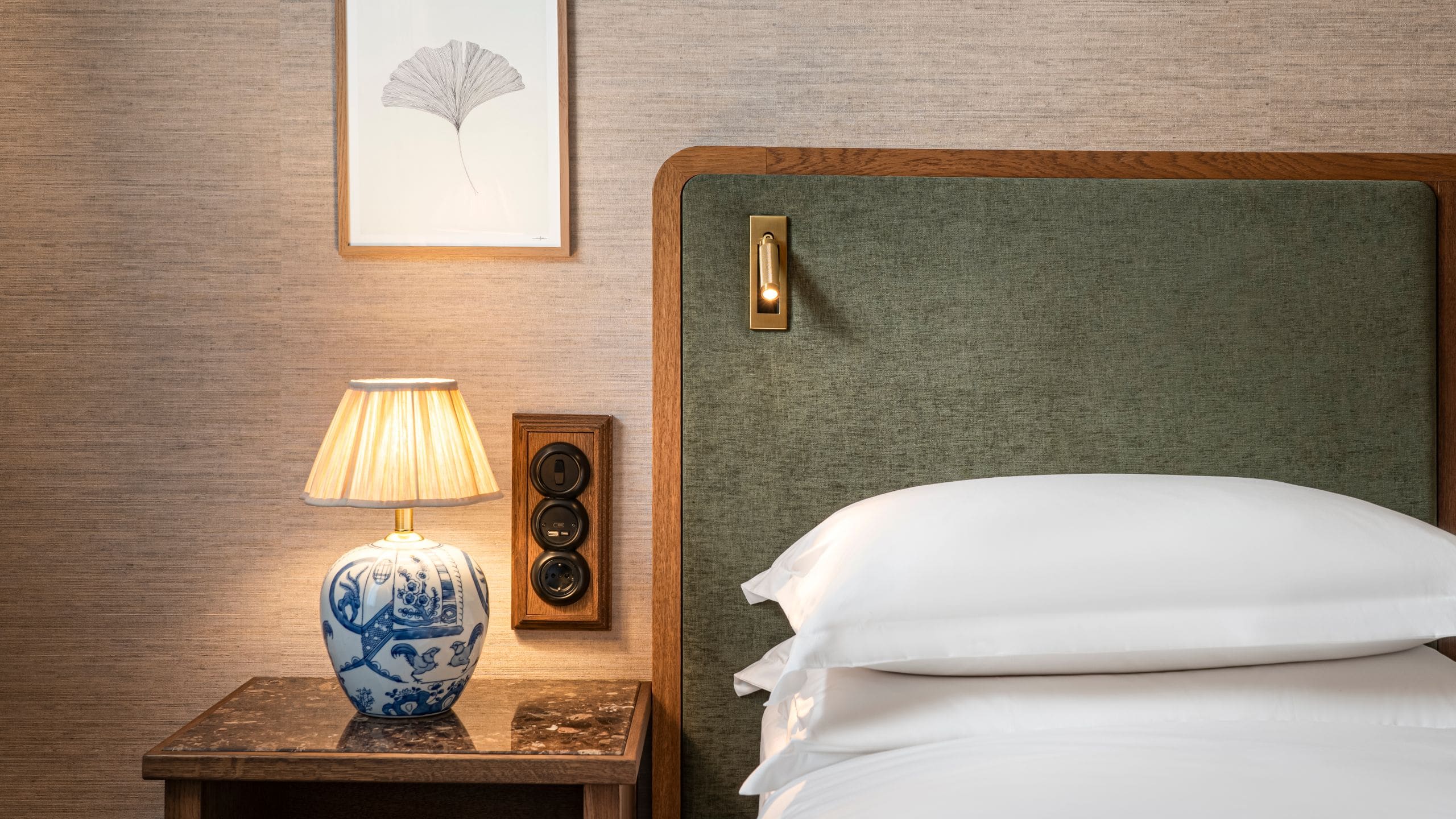 Brunfels Hotel Guestroom Bed Detail