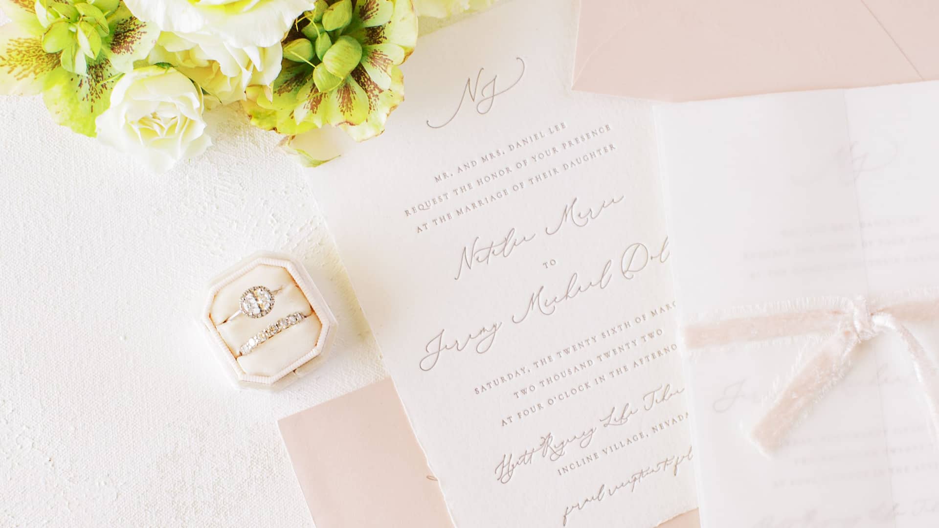 Hyatt Regency Lake Tahoe Resort, Spa and Casino Weddings Invitations And Ring