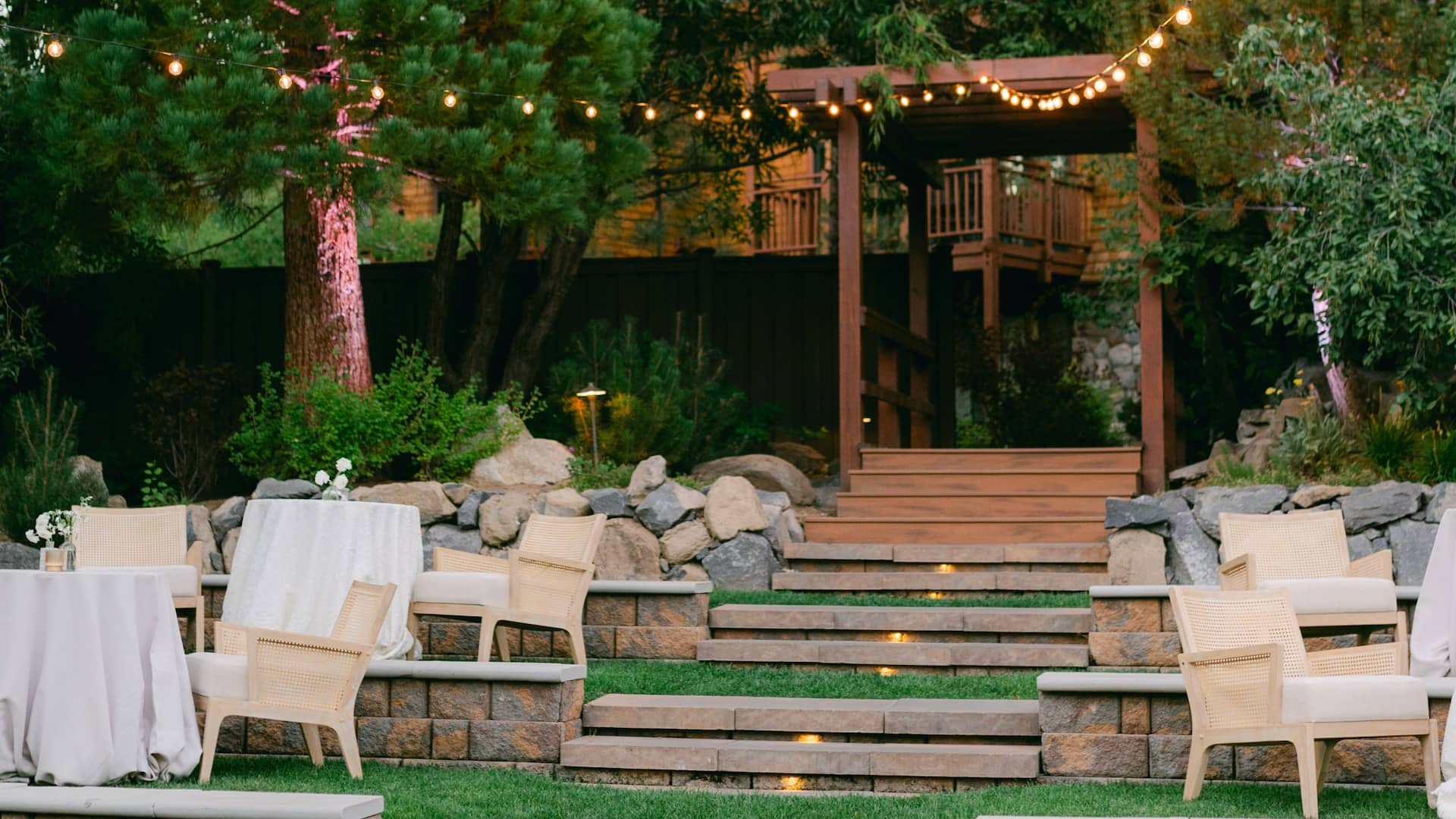 Hyatt Regency Lake Tahoe Resort, Spa and Casino Events Water Gardens Stairs
