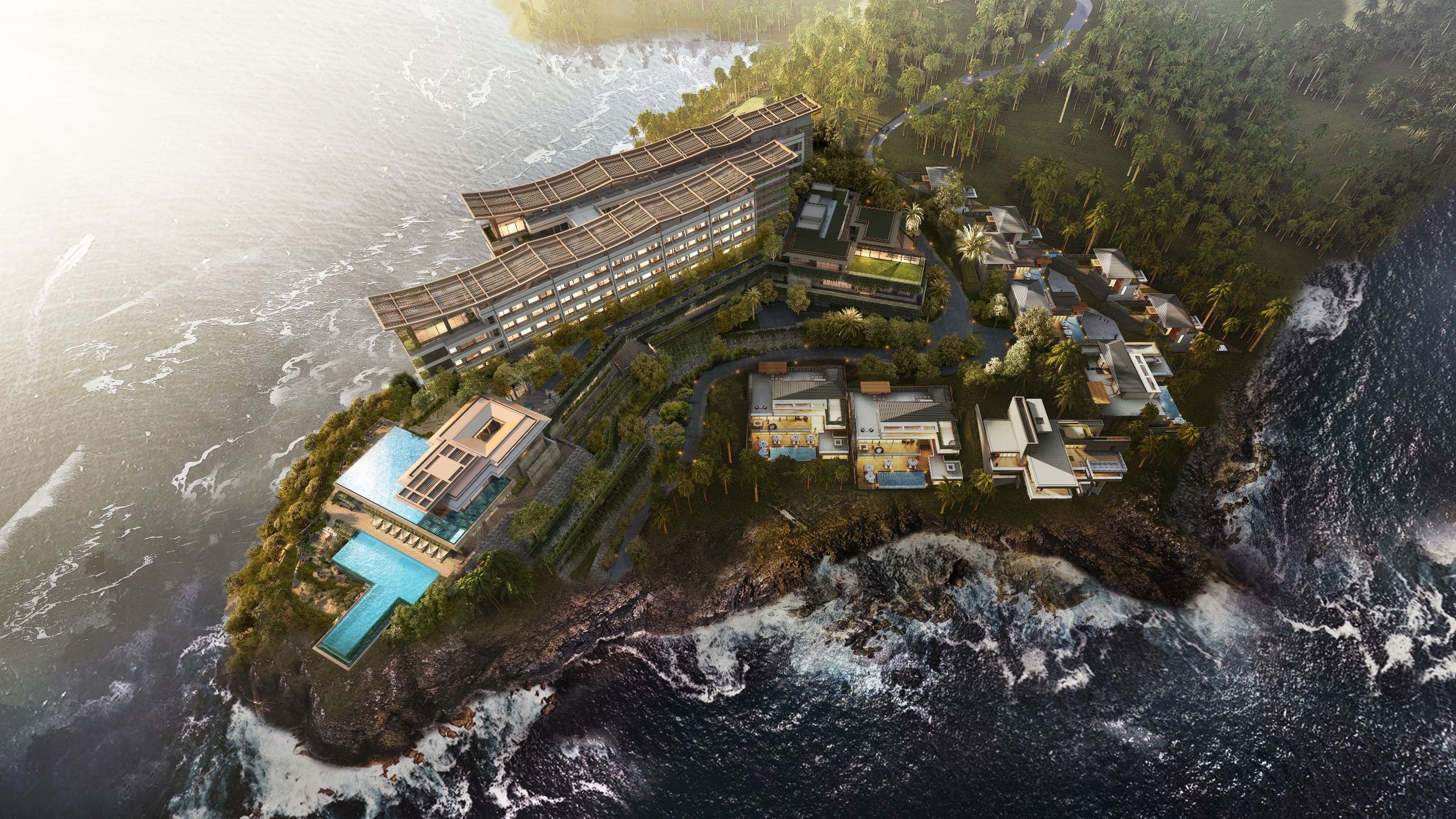 Alila Dongao Island Birdview