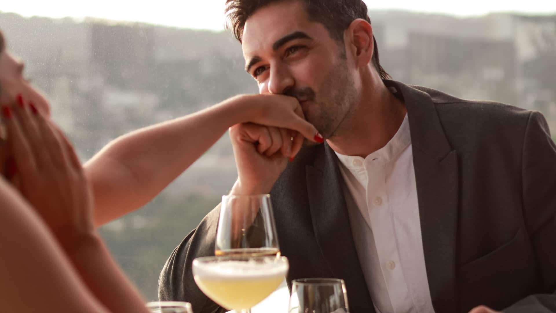 Grand Hyatt Barcelona Man At Maymanta Views