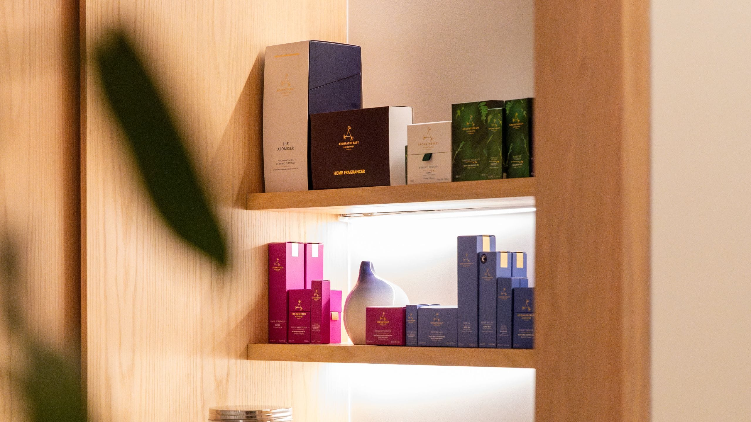 Park Hyatt Toronto Spa Retail Shelf