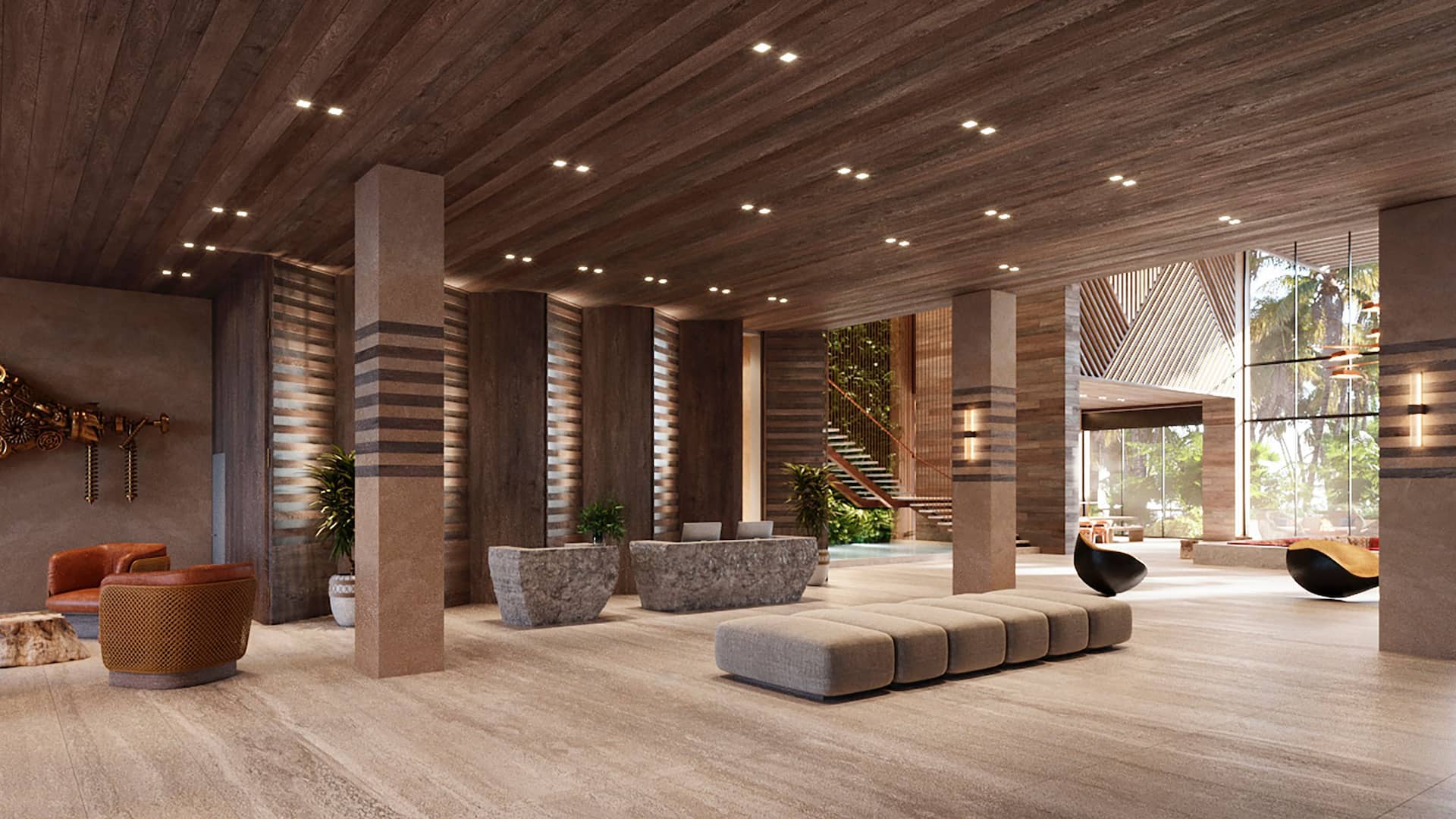Grand Hyatt Grand Cayman Lobby