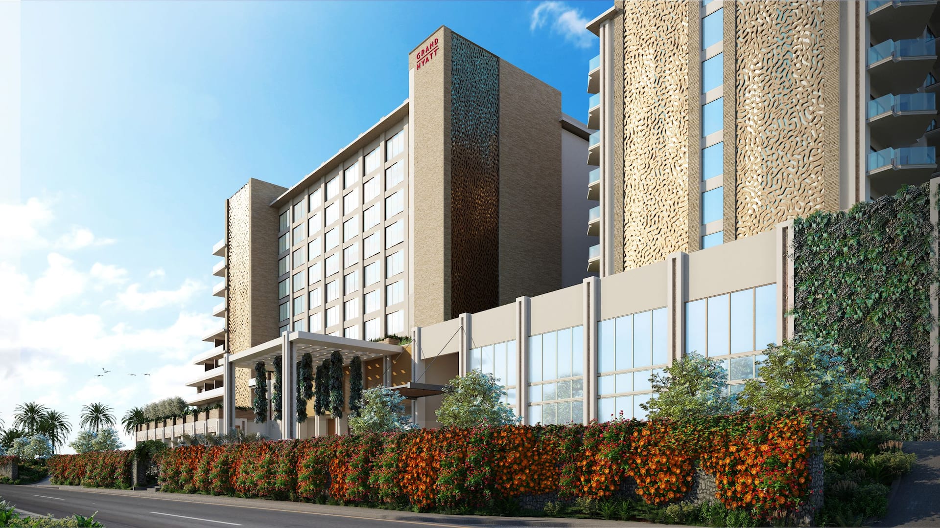 Grand Hyatt Grand Cayman Property Entrance