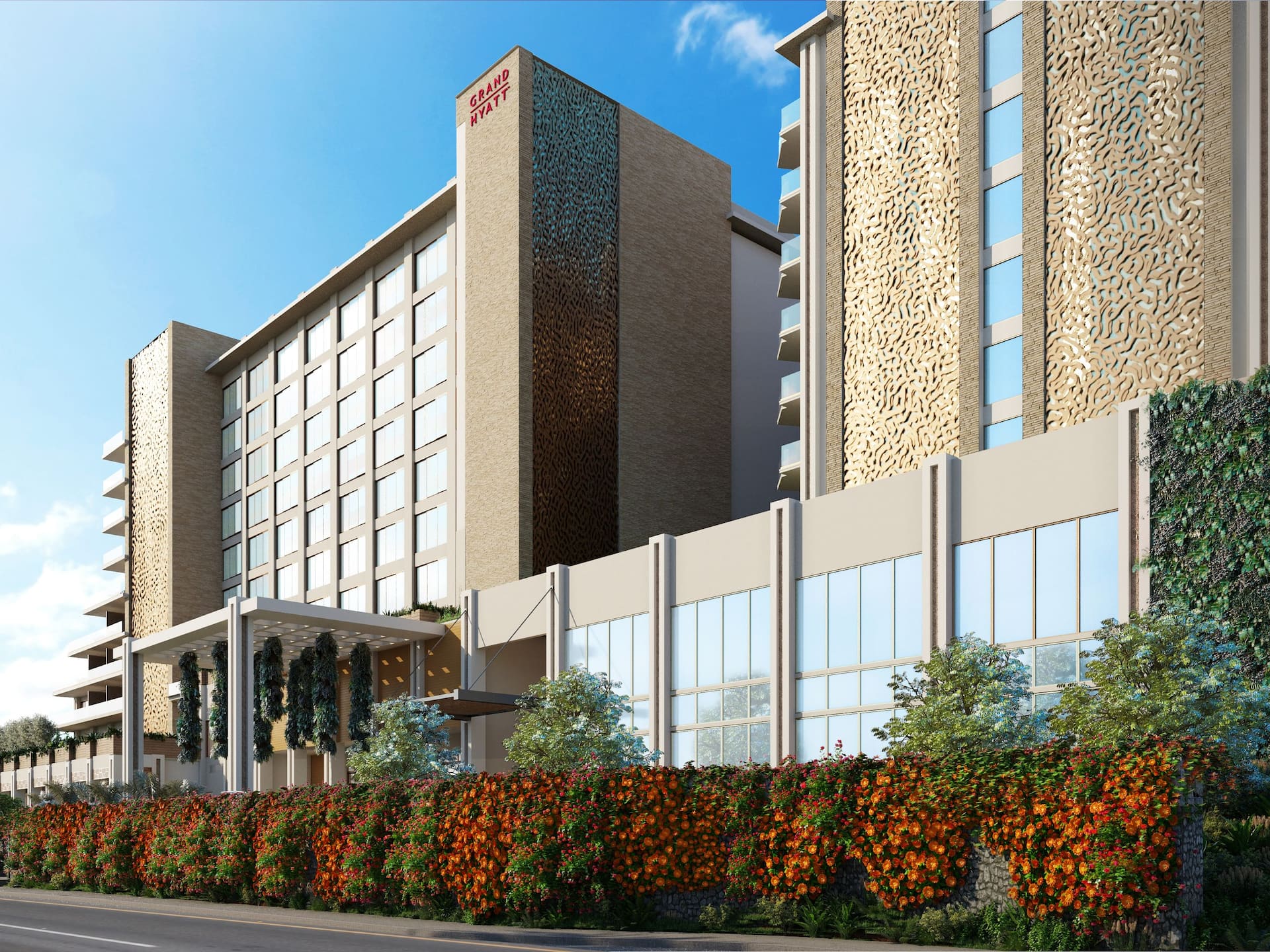 Grand Hyatt Grand Cayman Property Entrance