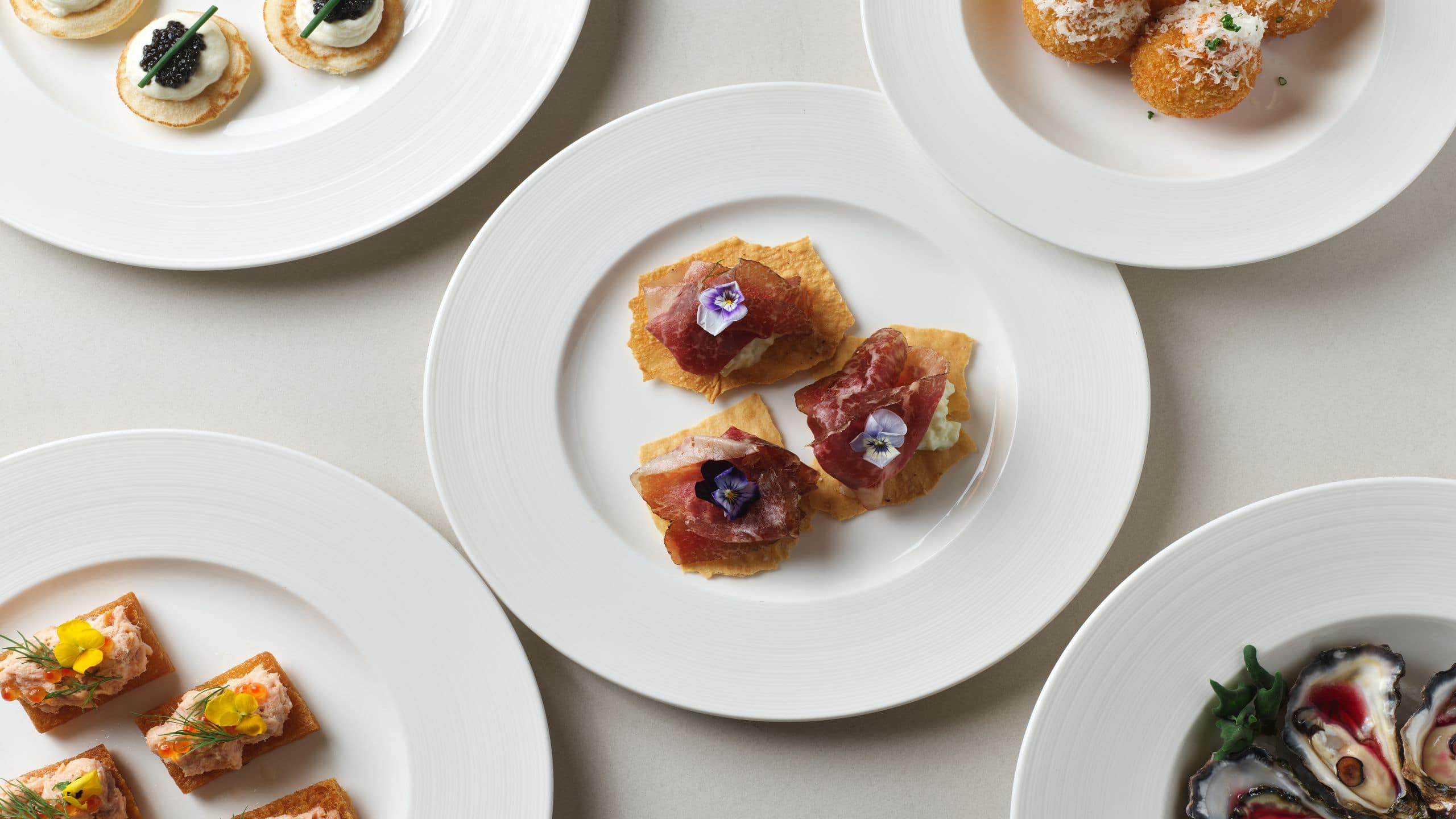 Park Hyatt Sydney Event Assortments Of Canapes